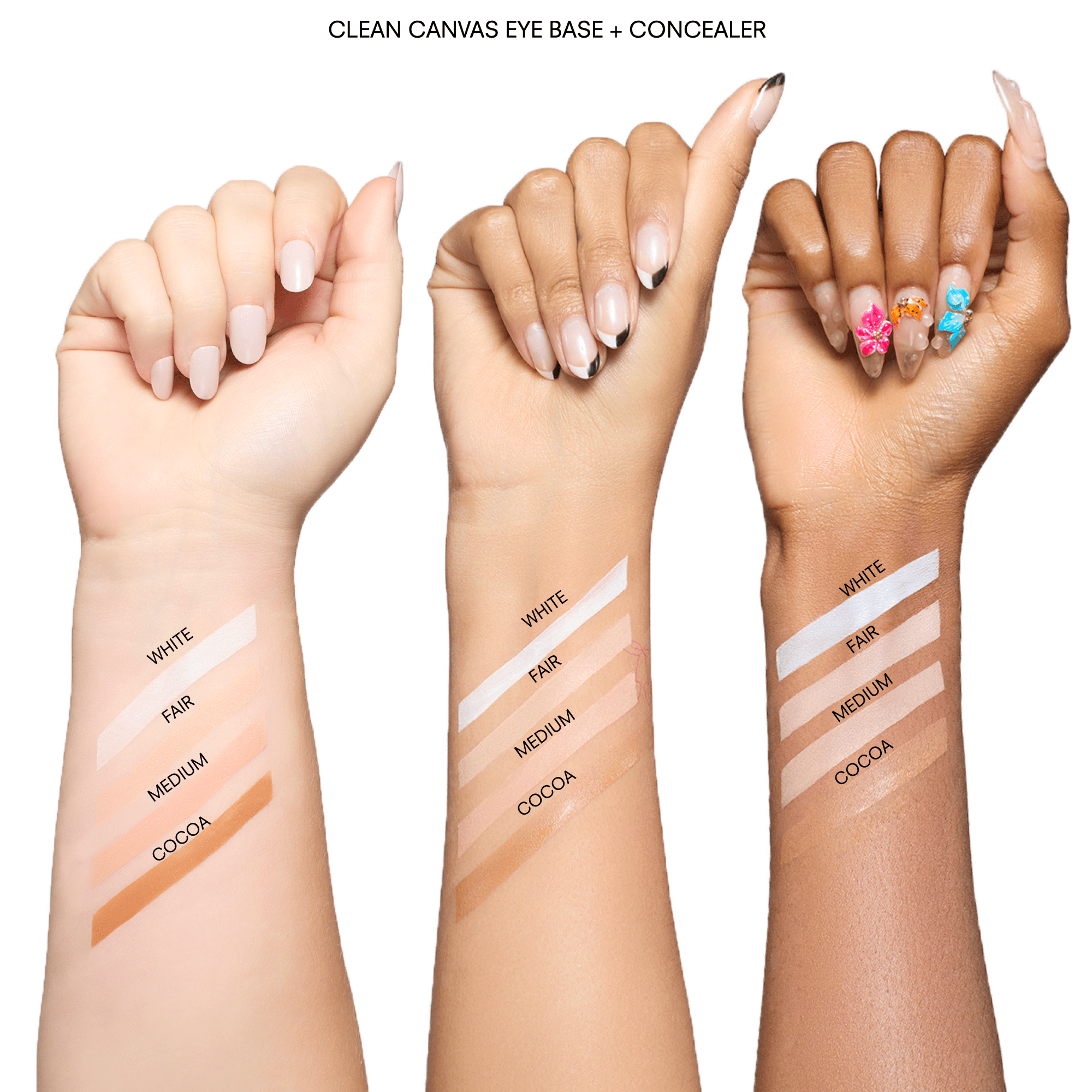 Clean Canvas Eye Concealer and Base White