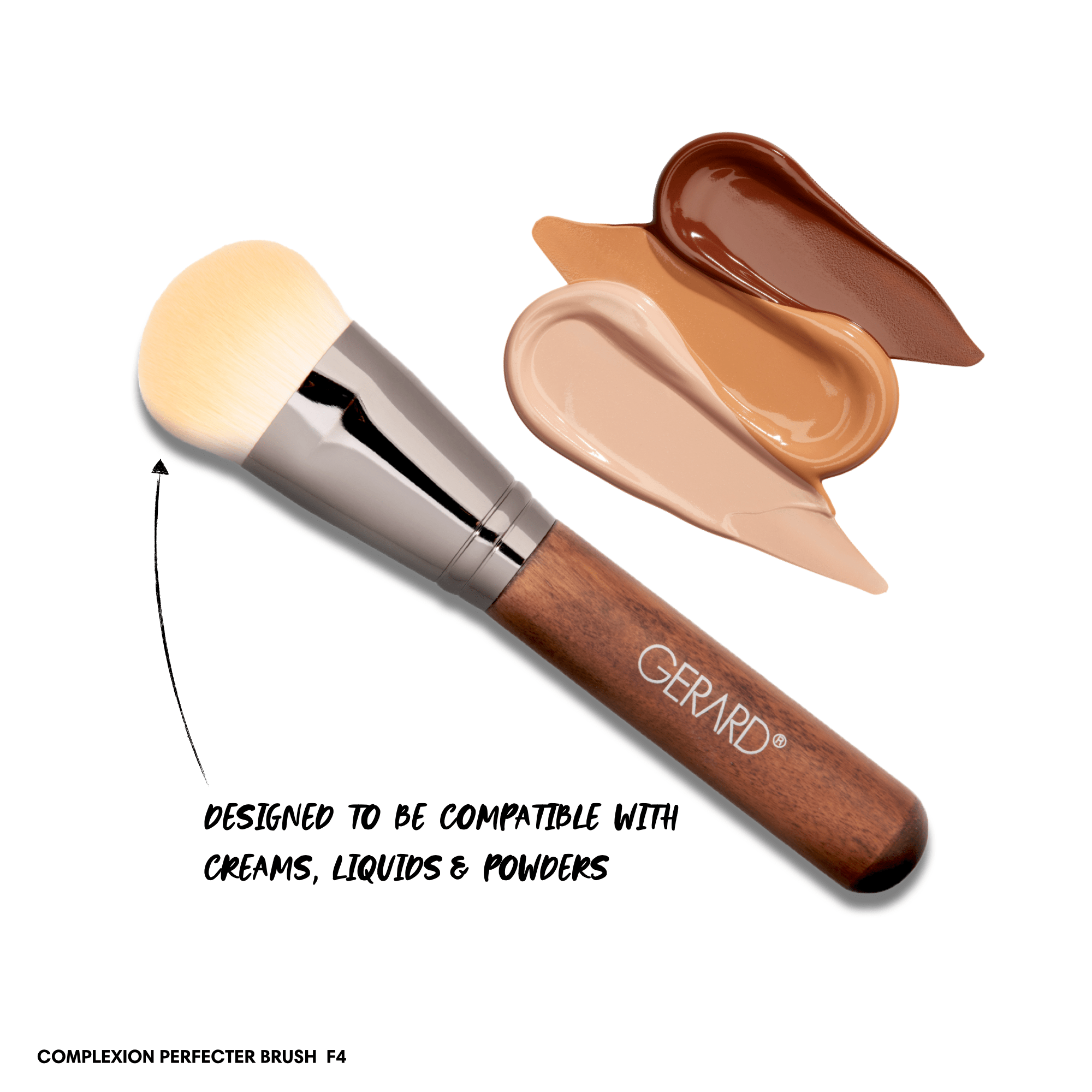 GERARD Pro Full Face Brush Series Set