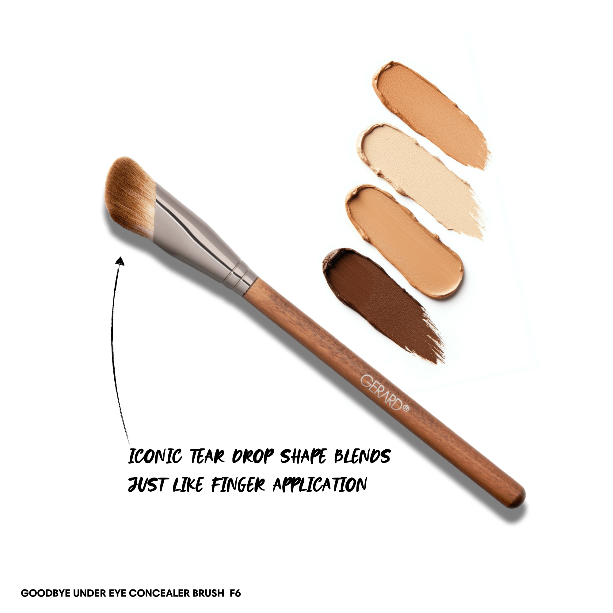 GERARD Pro Full Face Brush Series Set