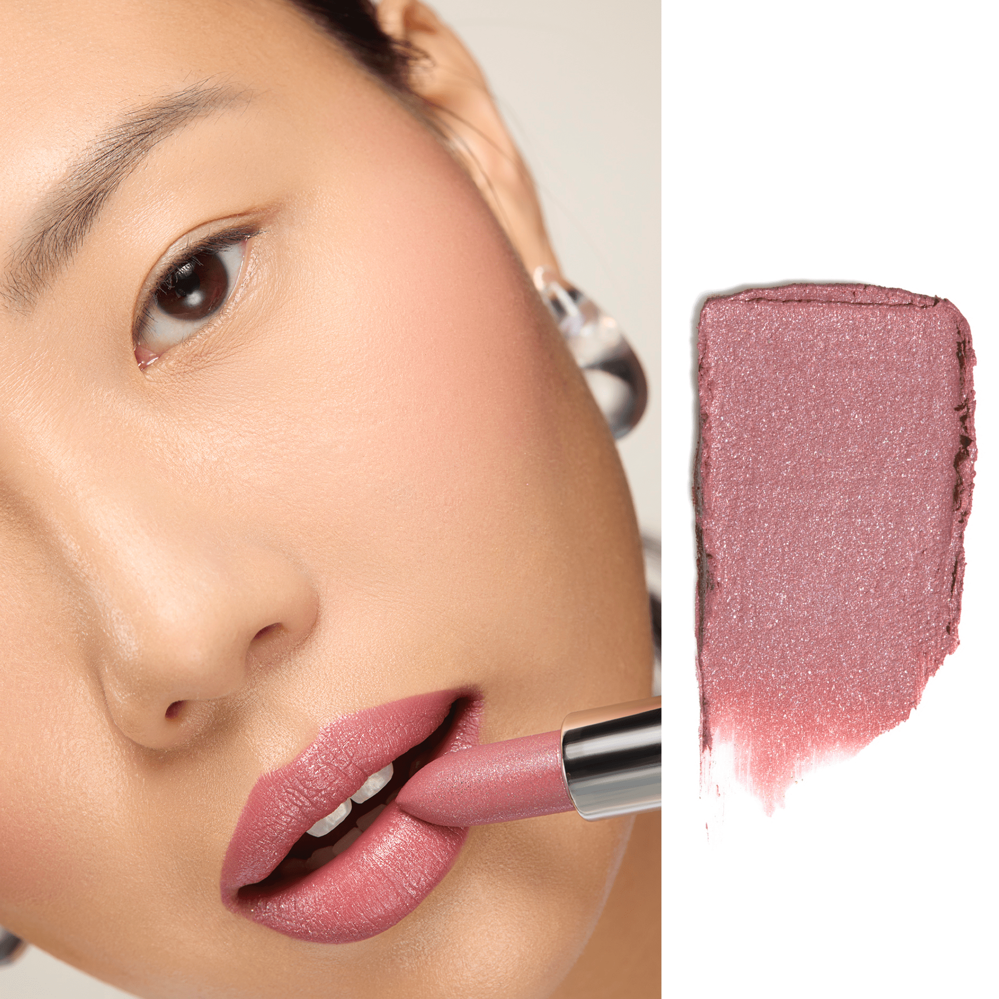 Swipe Right - Glitter Lipstick