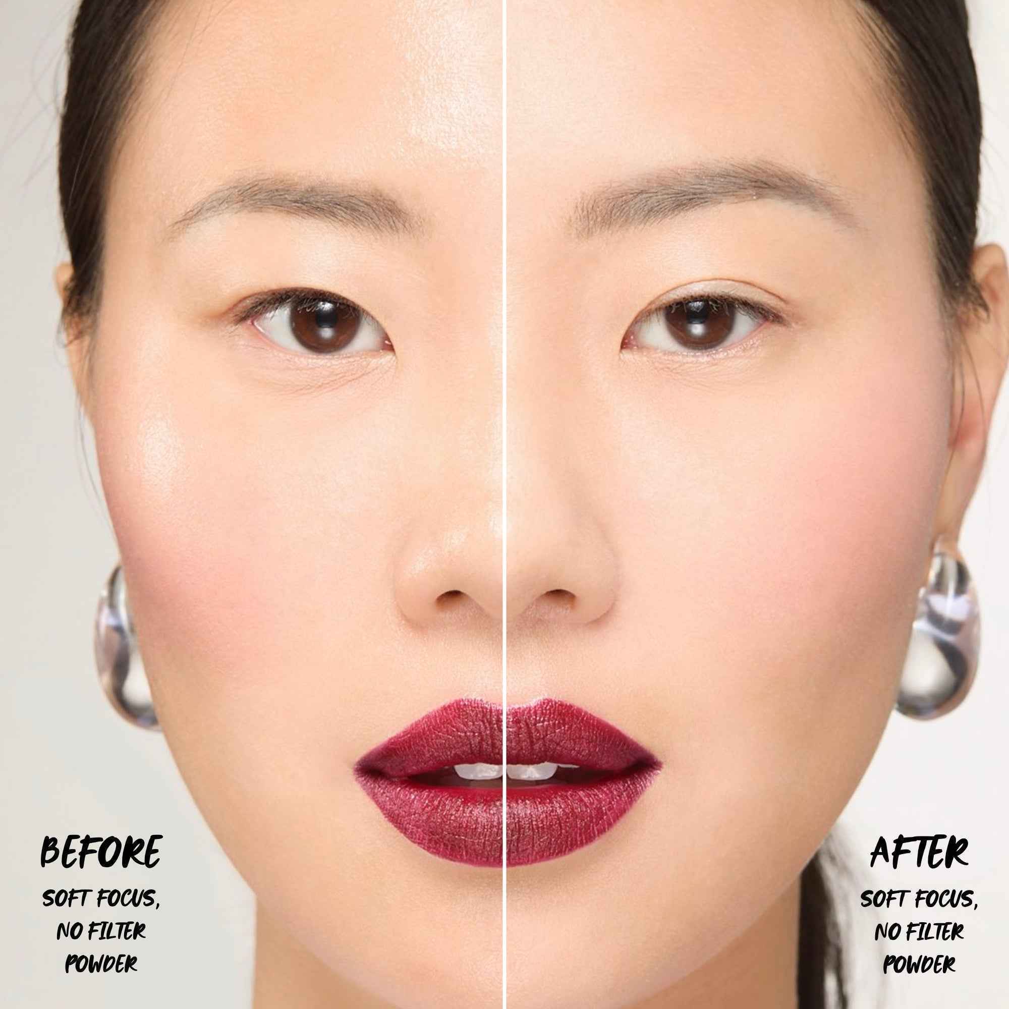 Slay the Bake Soft Focus, No Filter Lavender Blurring Powder