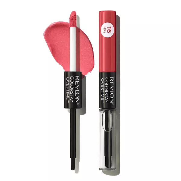 REVLON ColorStay 16Hrs Overtime Lip Color + TopCoat