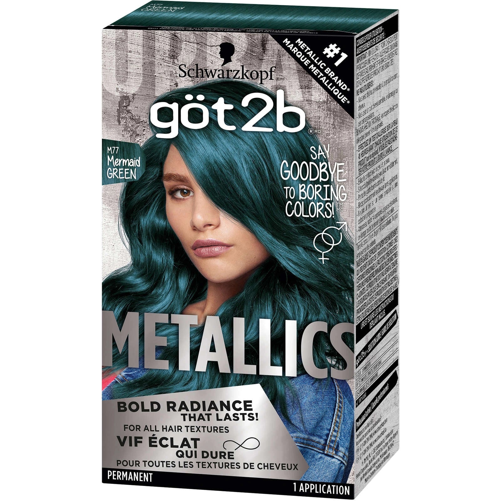 SCHWARZKOPF Got2b Metallics Permanent Hair Color