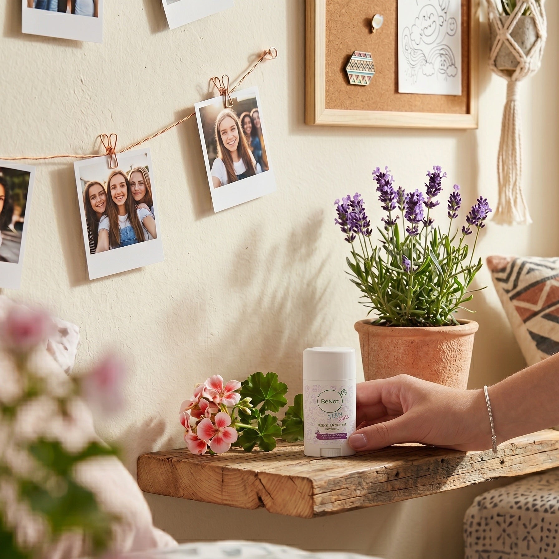 BENAT All-Natural Deodorant for Kids & Teens