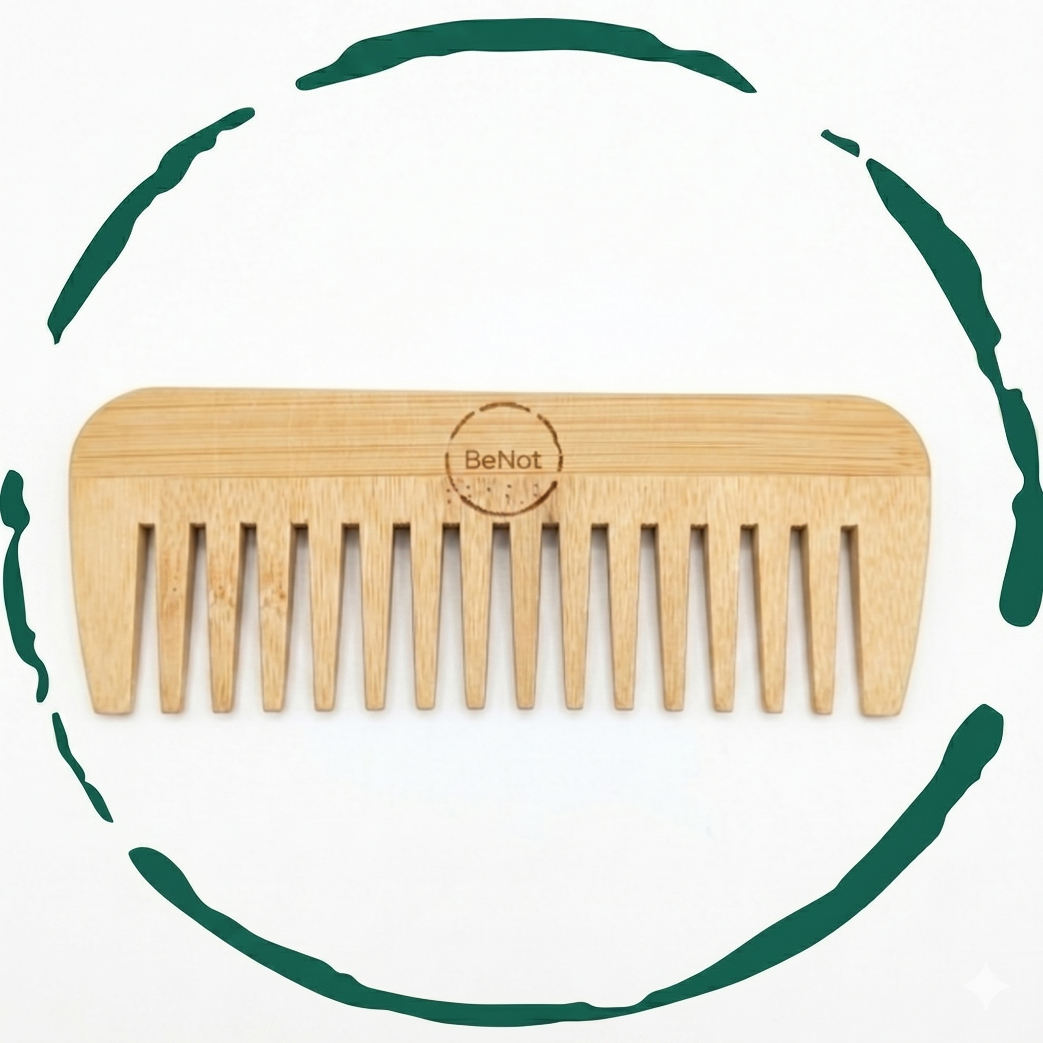 BENAT All-Natural Bamboo Hair Comb
