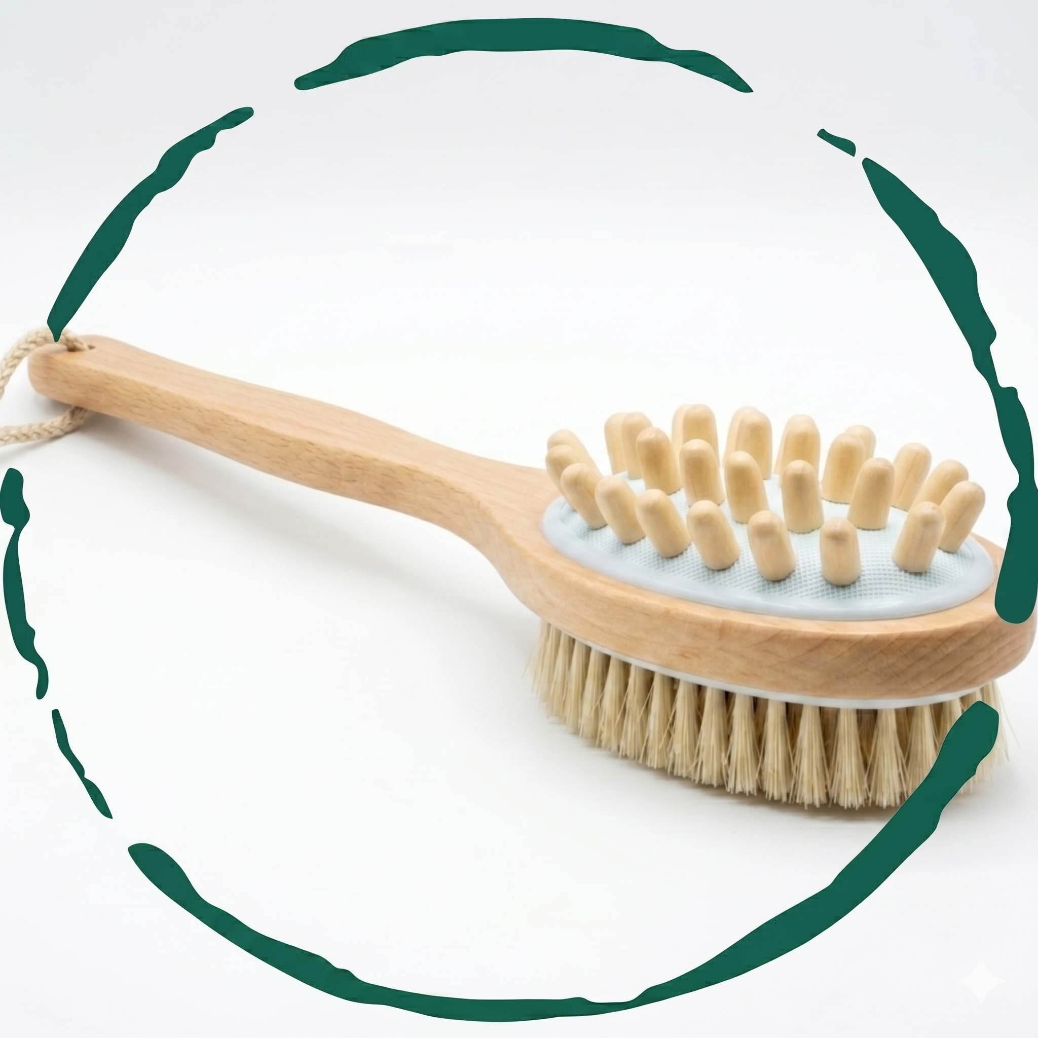 BENAT Bath & Body Massage Brush