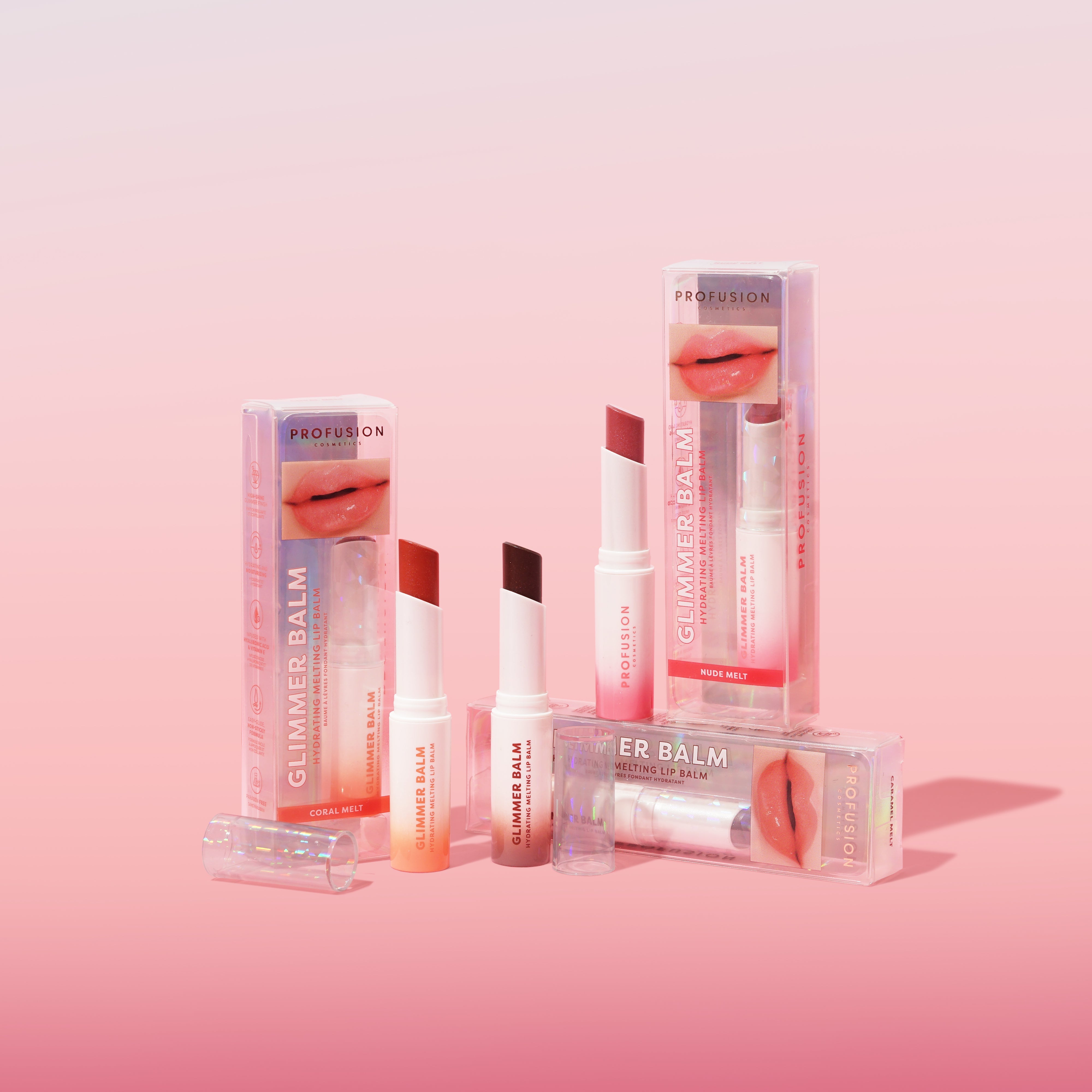 PROFUSION Glimmer Balm Hydrating Melting Lip Balm