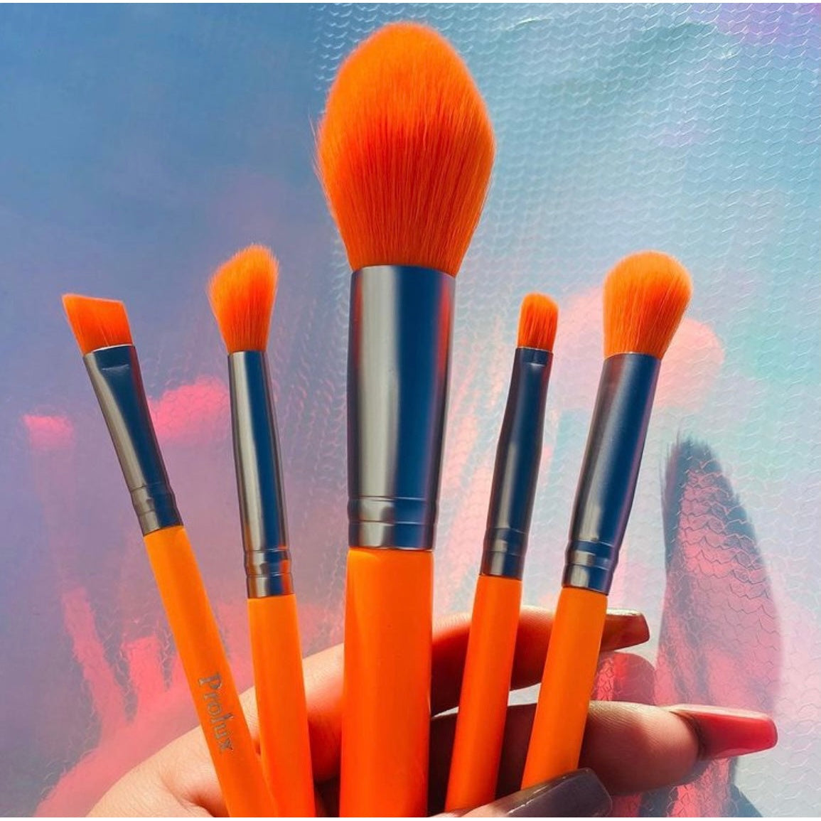 Deluxe 5 Piece Neon Brush Set