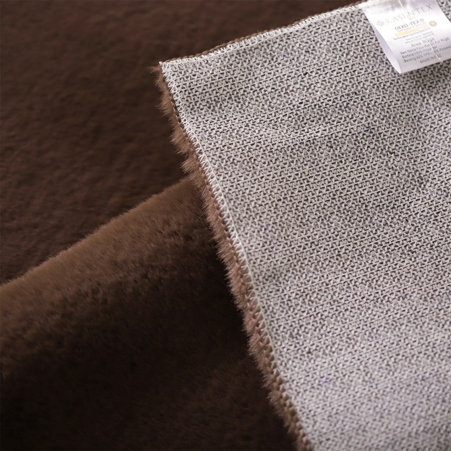 Kasentex Fluffy Elegant Faux Fur Area Rugs, Ultra Soft, Room Decor, Graduation Gifts, Fathers Day Gift, Mom Gift