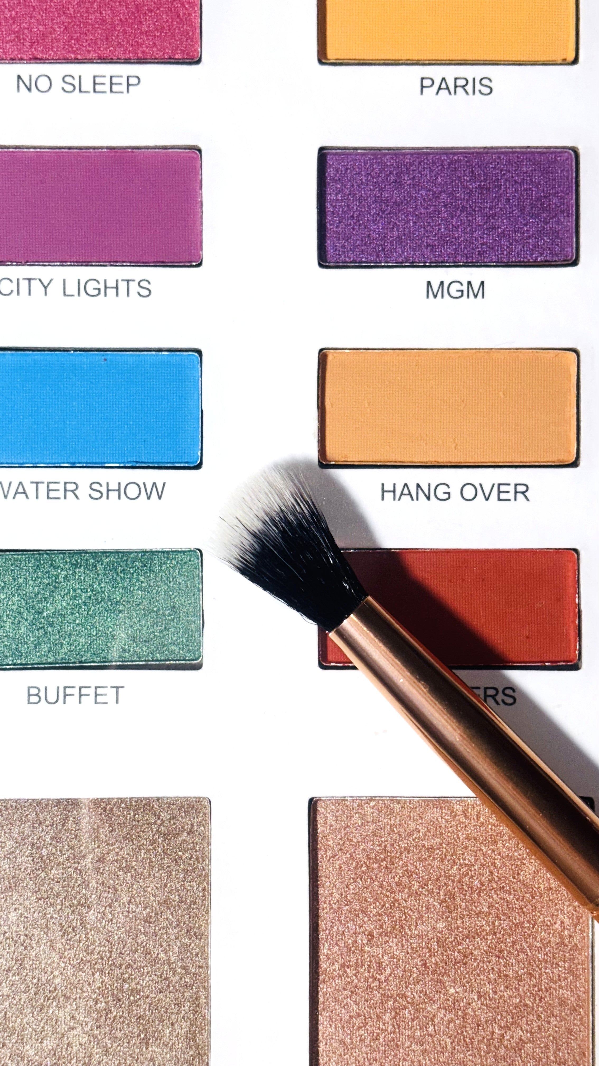 PROLUX Rose Gold Blending Brush