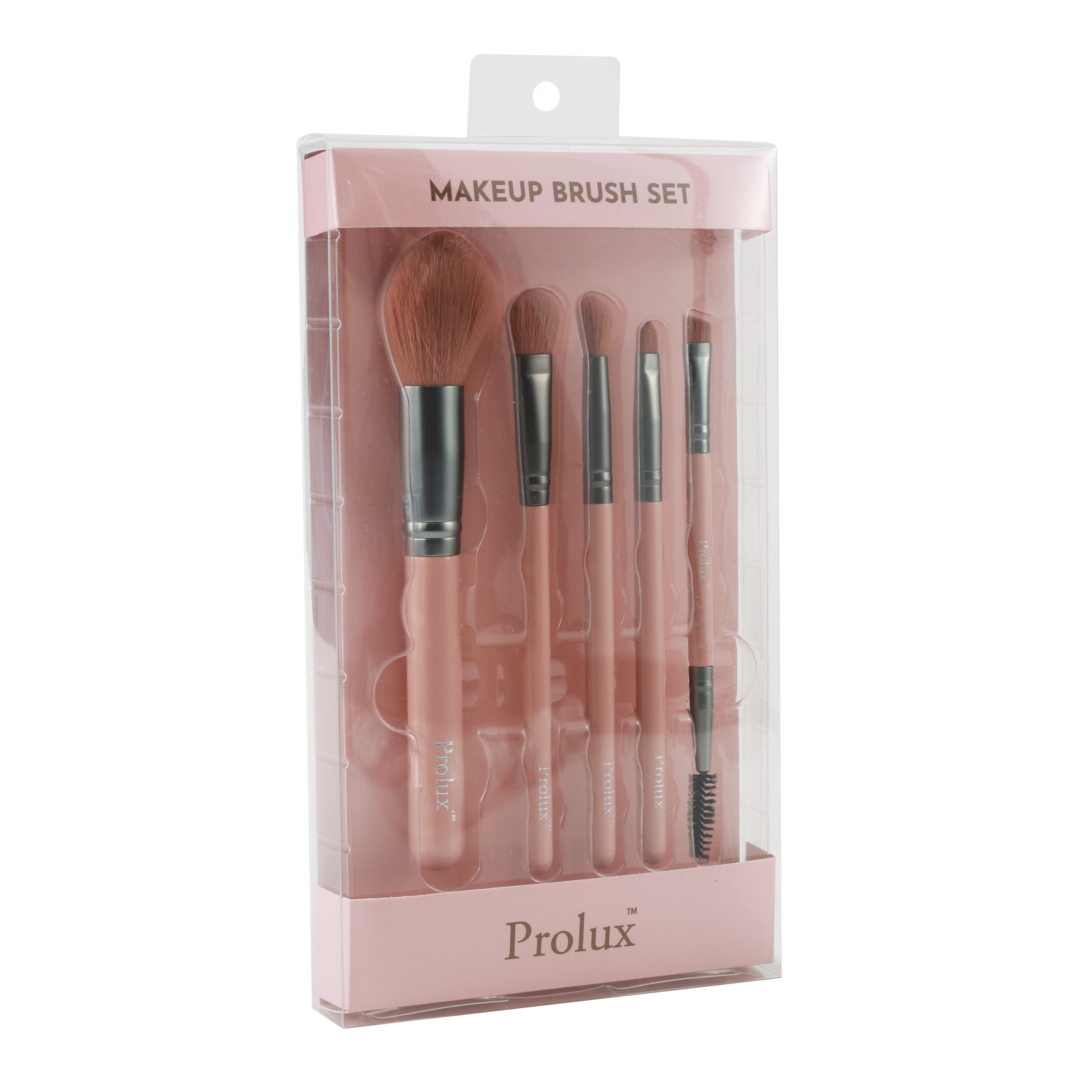 Makeup Brush Set: 5pc count