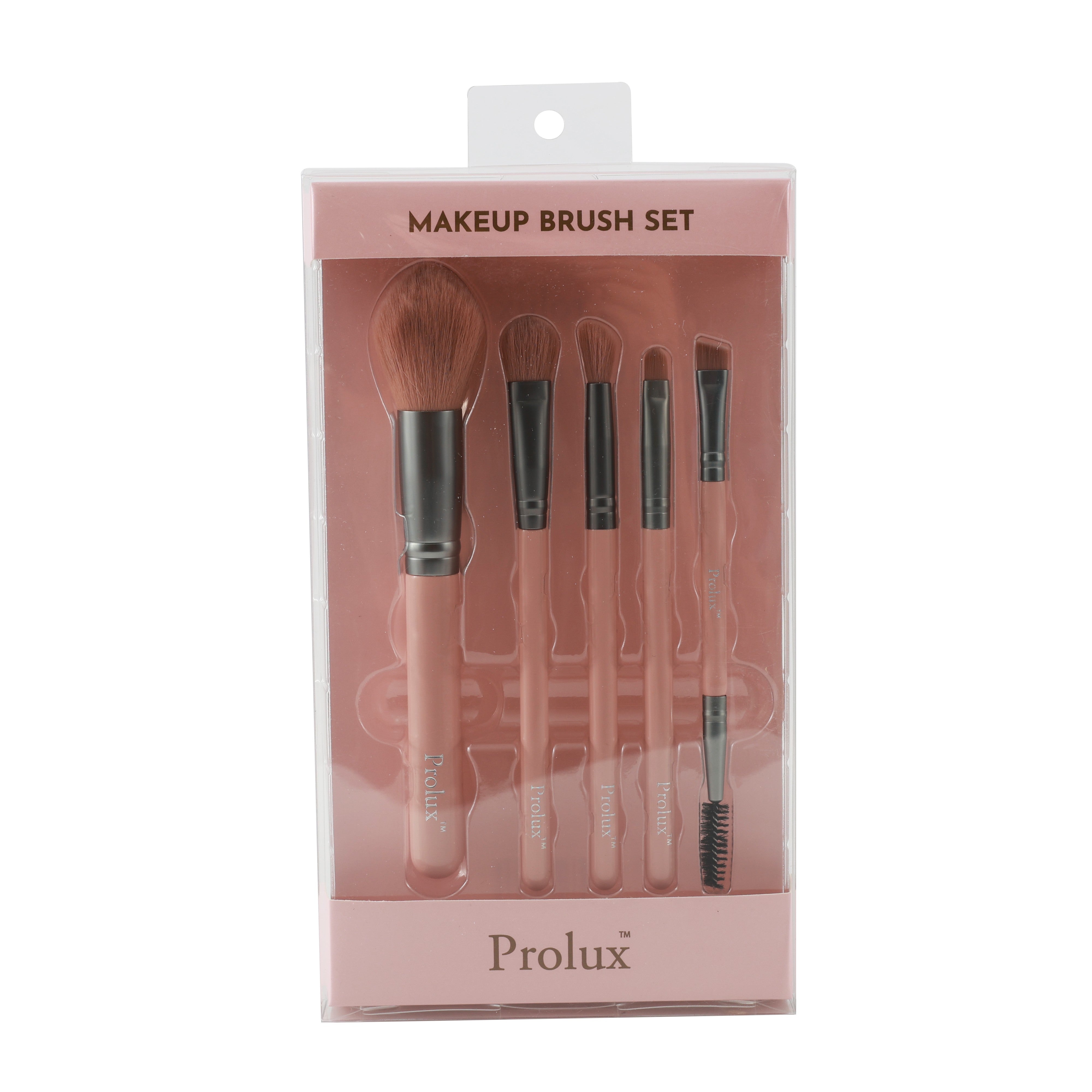 Makeup Brush Set: 5pc count