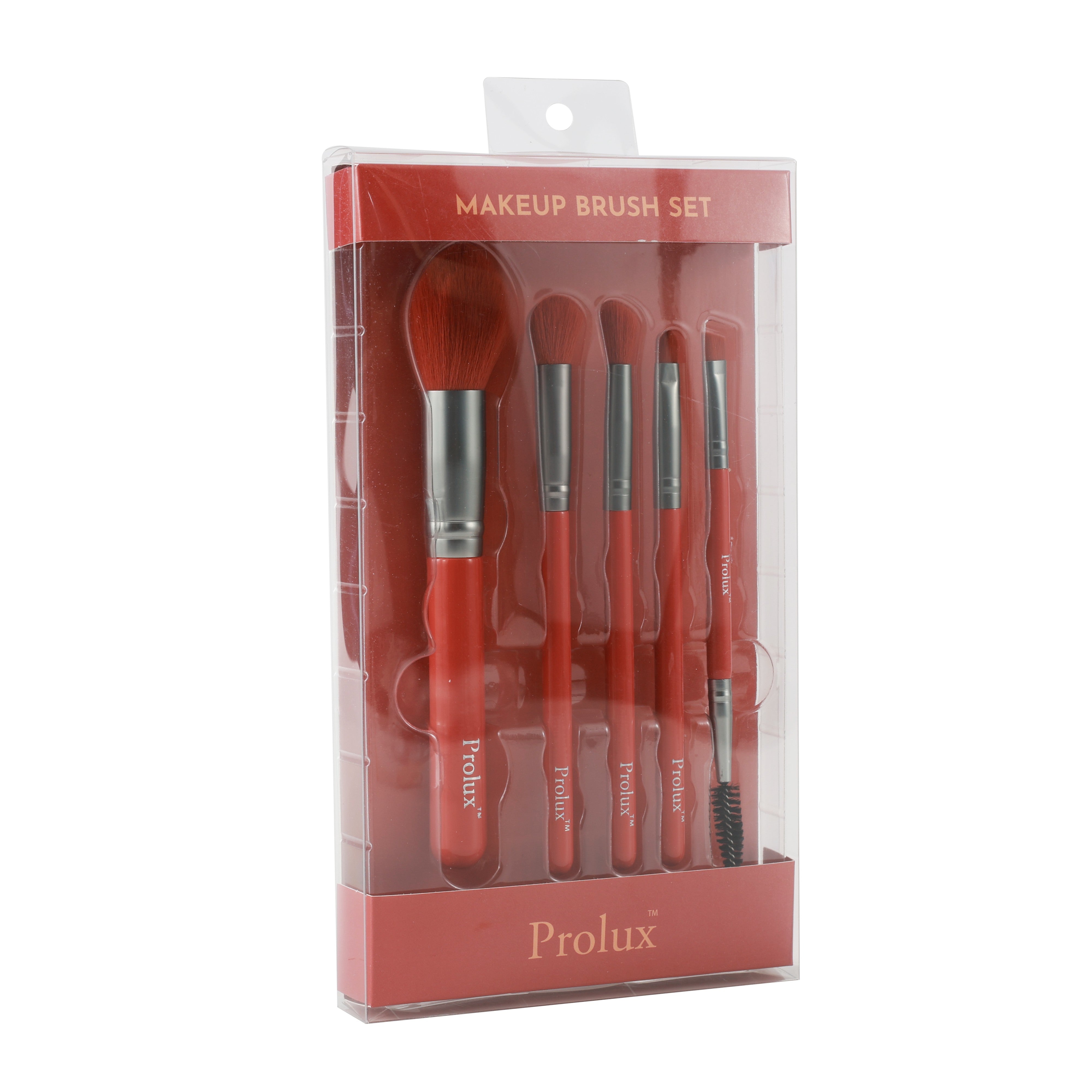 Makeup Brush Set: 5pc count