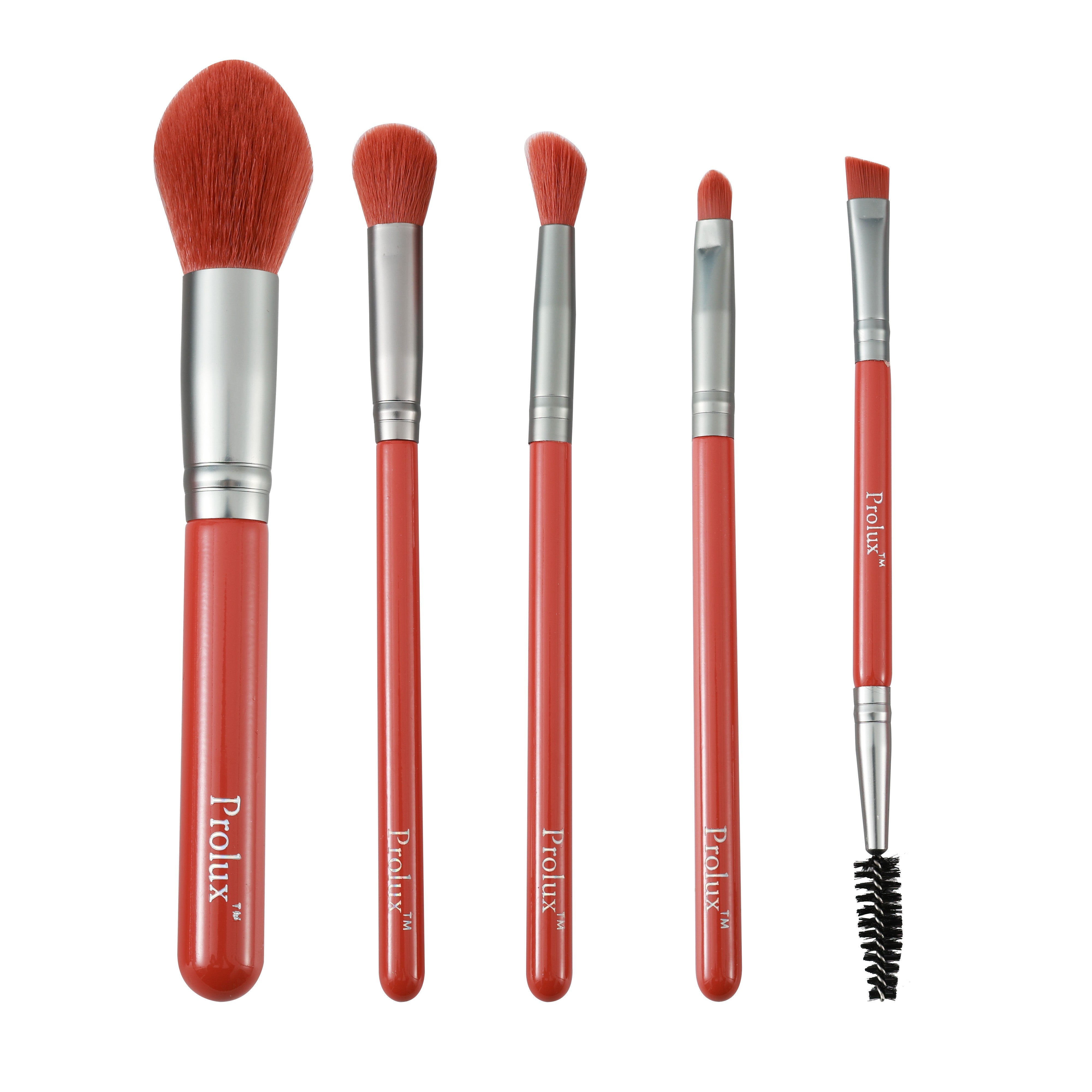 Makeup Brush Set: 5pc count