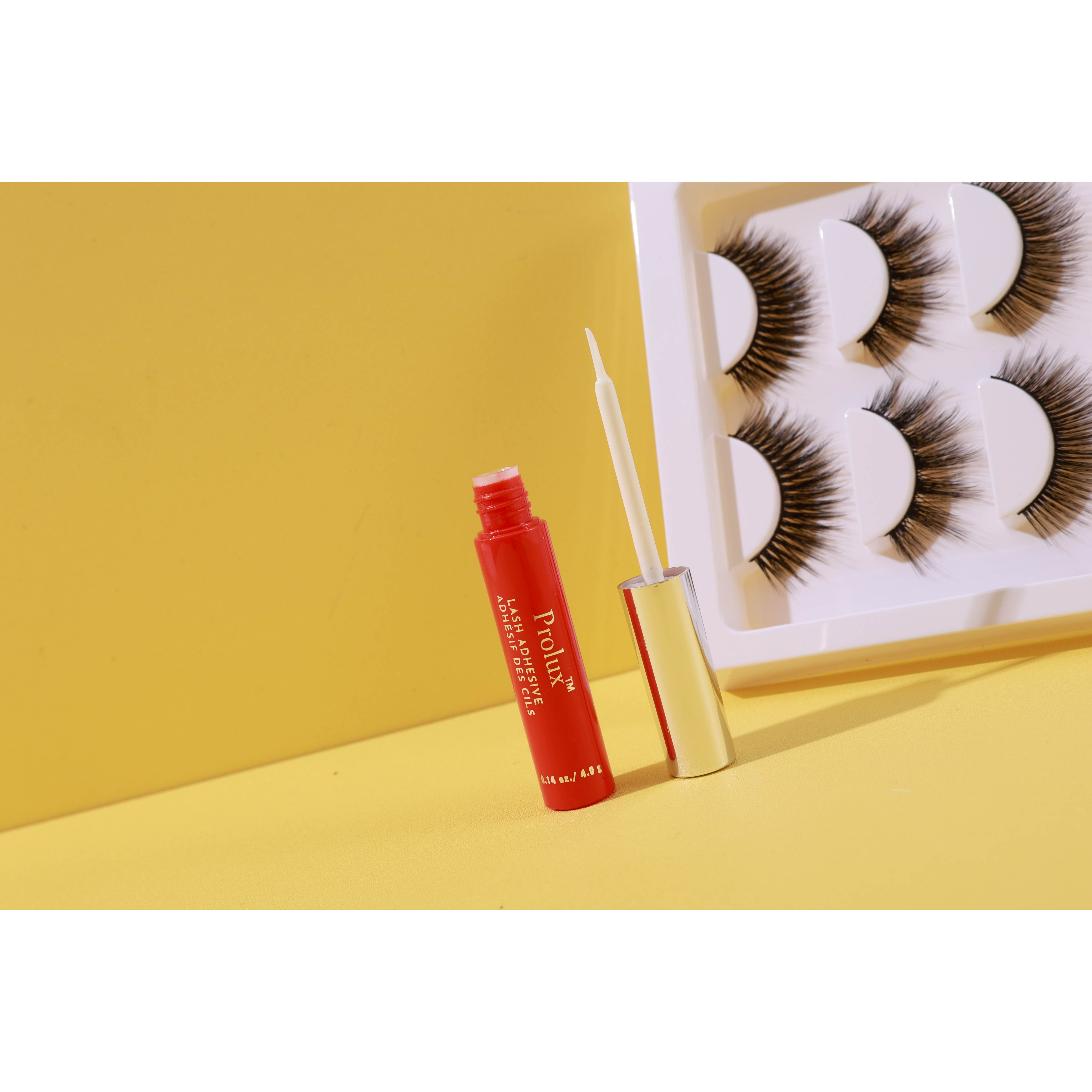 PROLUX Gnome & Fluff: 3 Pairs Eyelashes & Glue Set