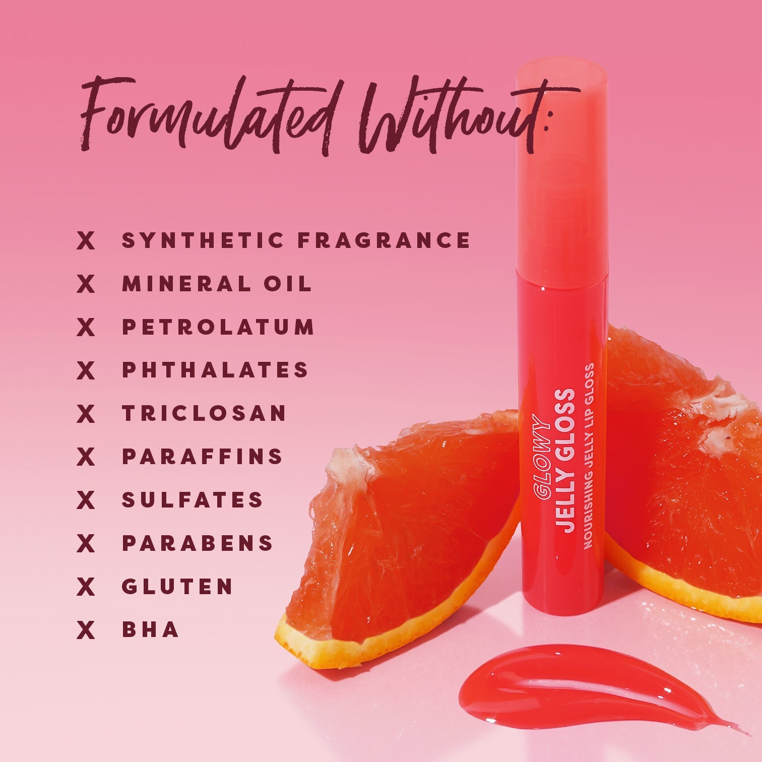 PROFUSION Glowy Jelly Gloss Nourishing Jelly Lip Gloss