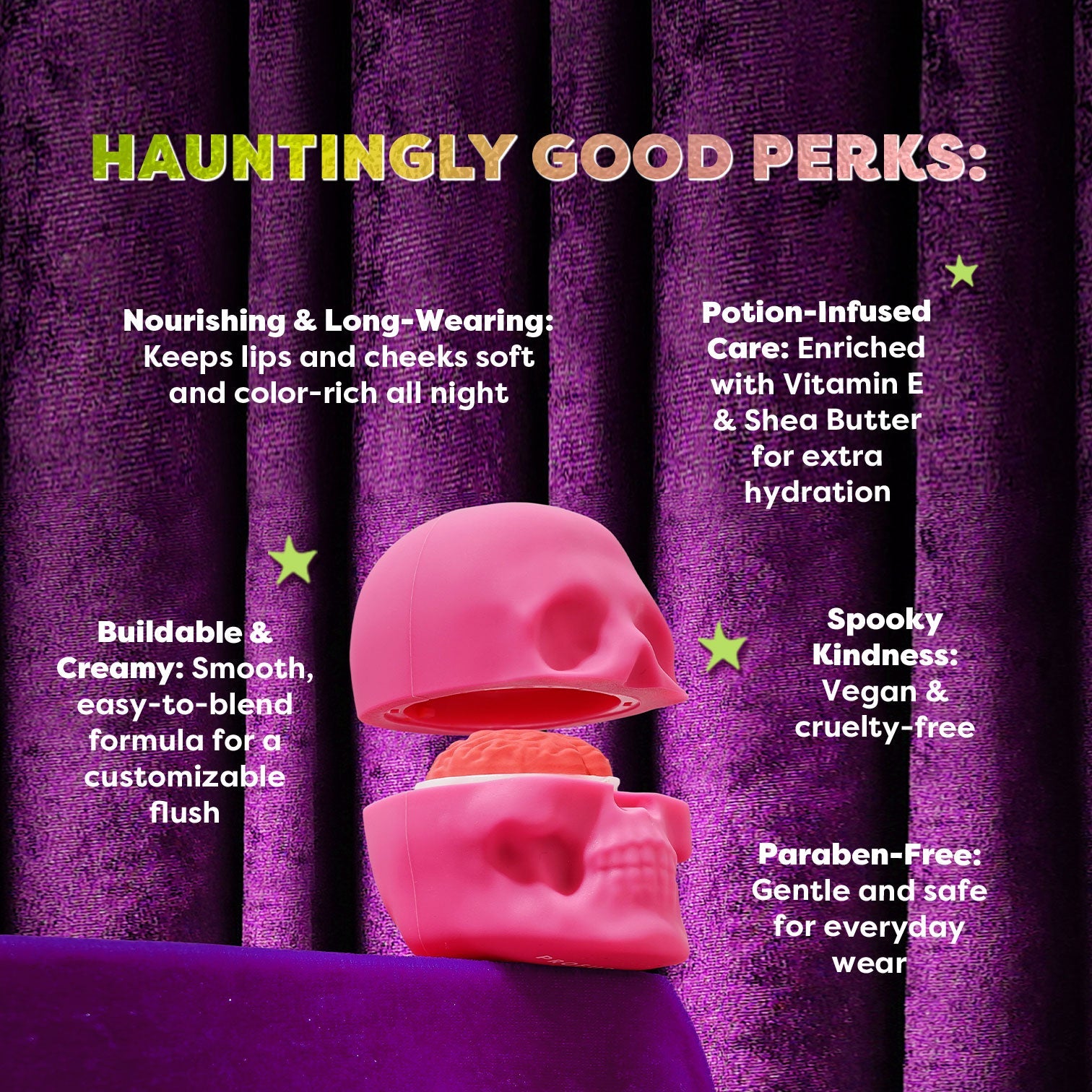 Monster Bash | Graveyard Flush Lip & Cheek Balm