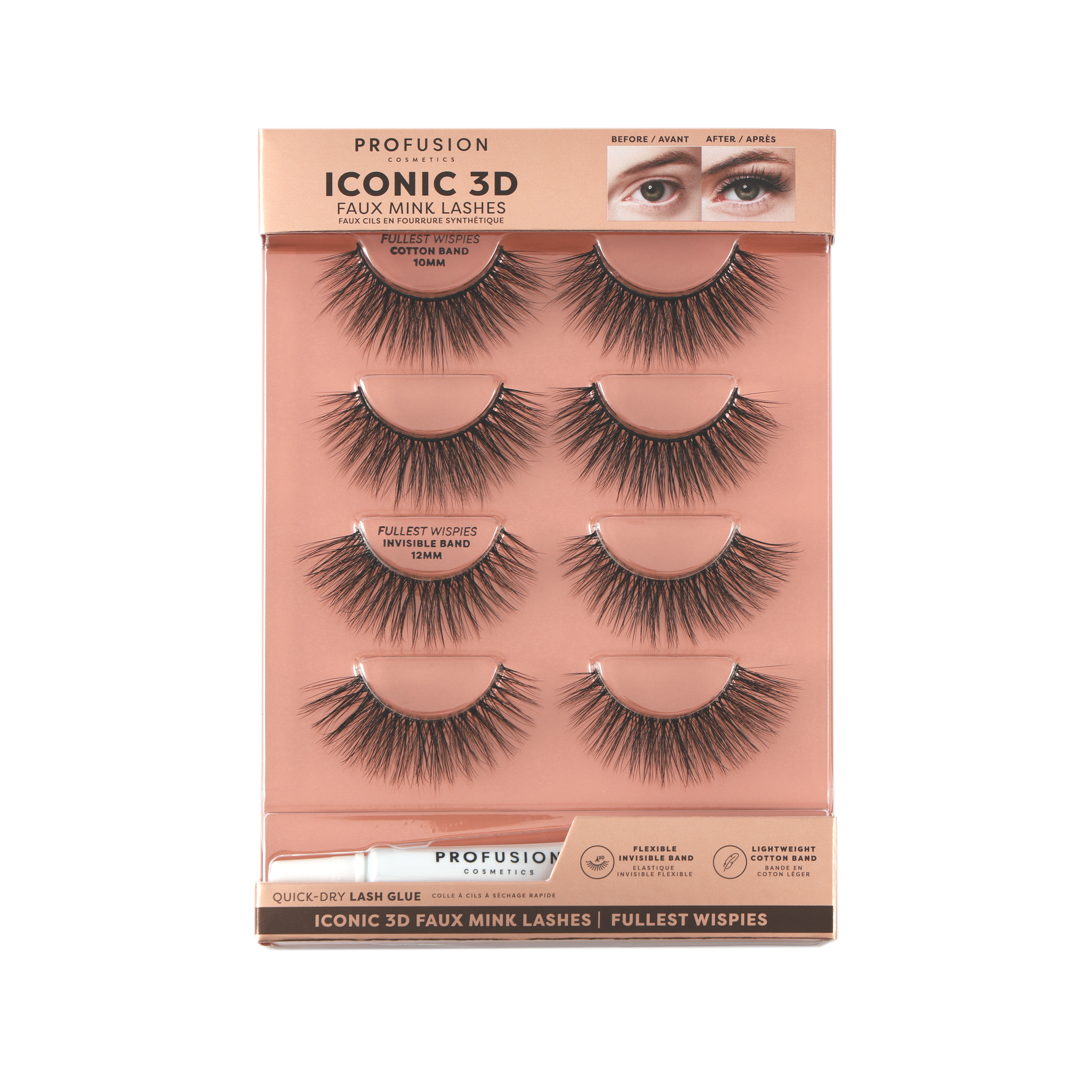 PROFUSION Iconic 3D Faux Mink Lashes