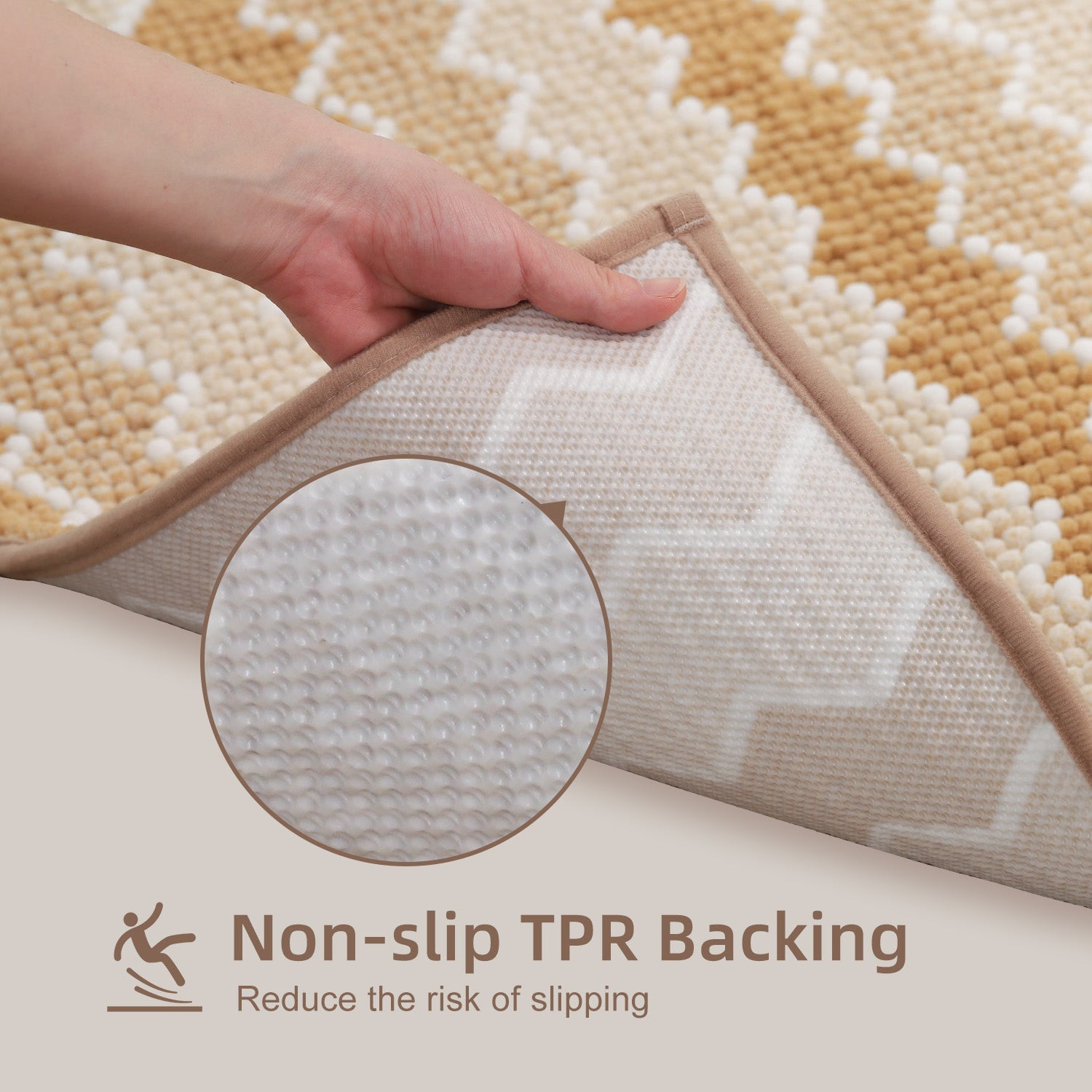 Kasentex Soft Absorbent Durable Non-Slip Bathroom Rug Mat, Room Decor, Graduation Gifts, Fathers Day Gift, Mother Gift