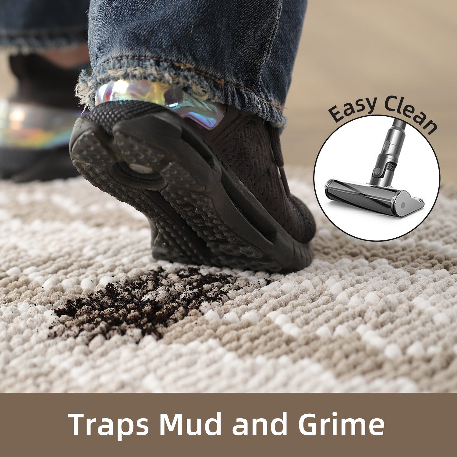 Kasentex Soft Absorbent Durable Non-Slip Bathroom Rug Mat, Room Decor, Graduation Gifts, Fathers Day Gift, Mother Gift