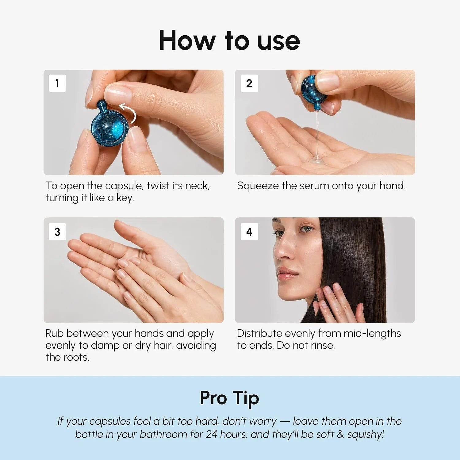 MAREE Oil Capsules For Frizzy Hair