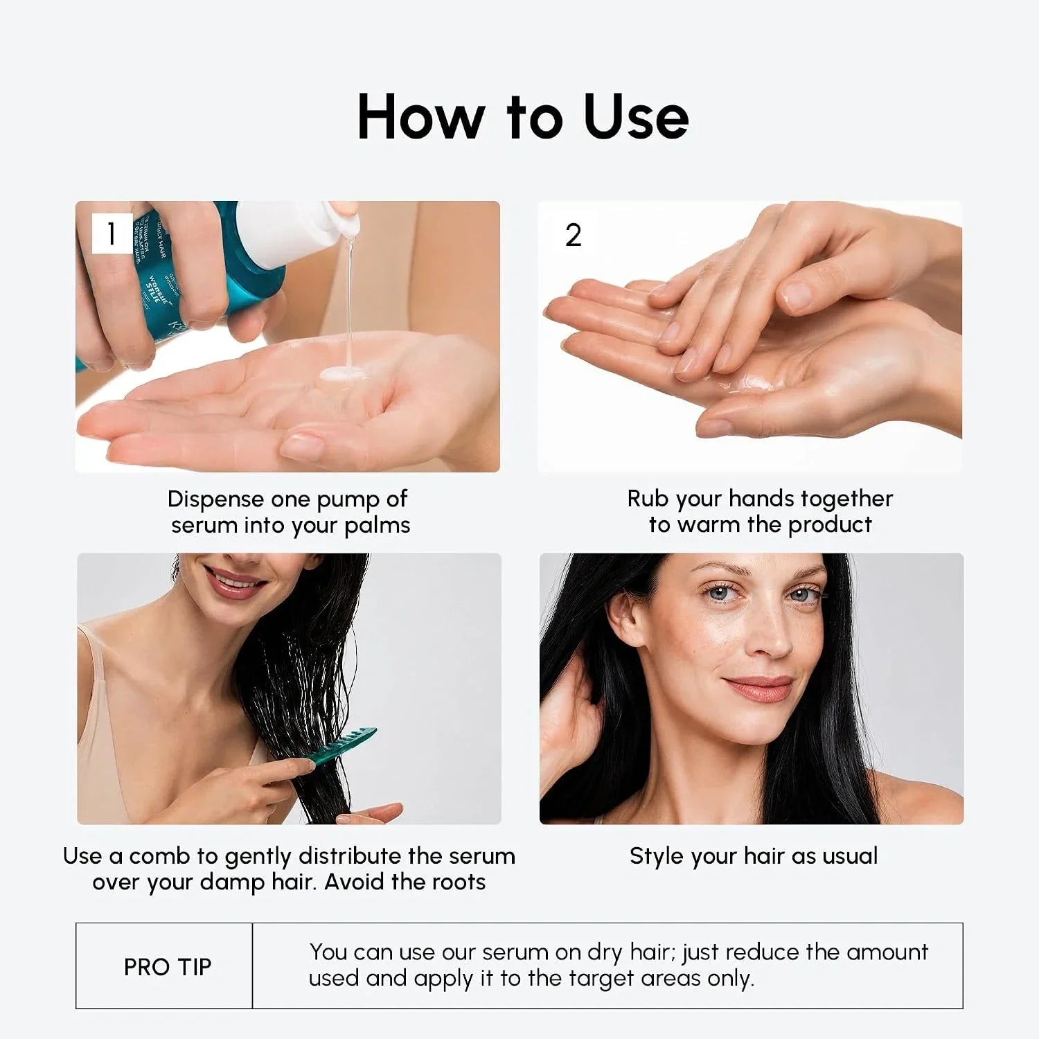 MAREE Keratin Oil Serum for Dry & Damaged Hair
