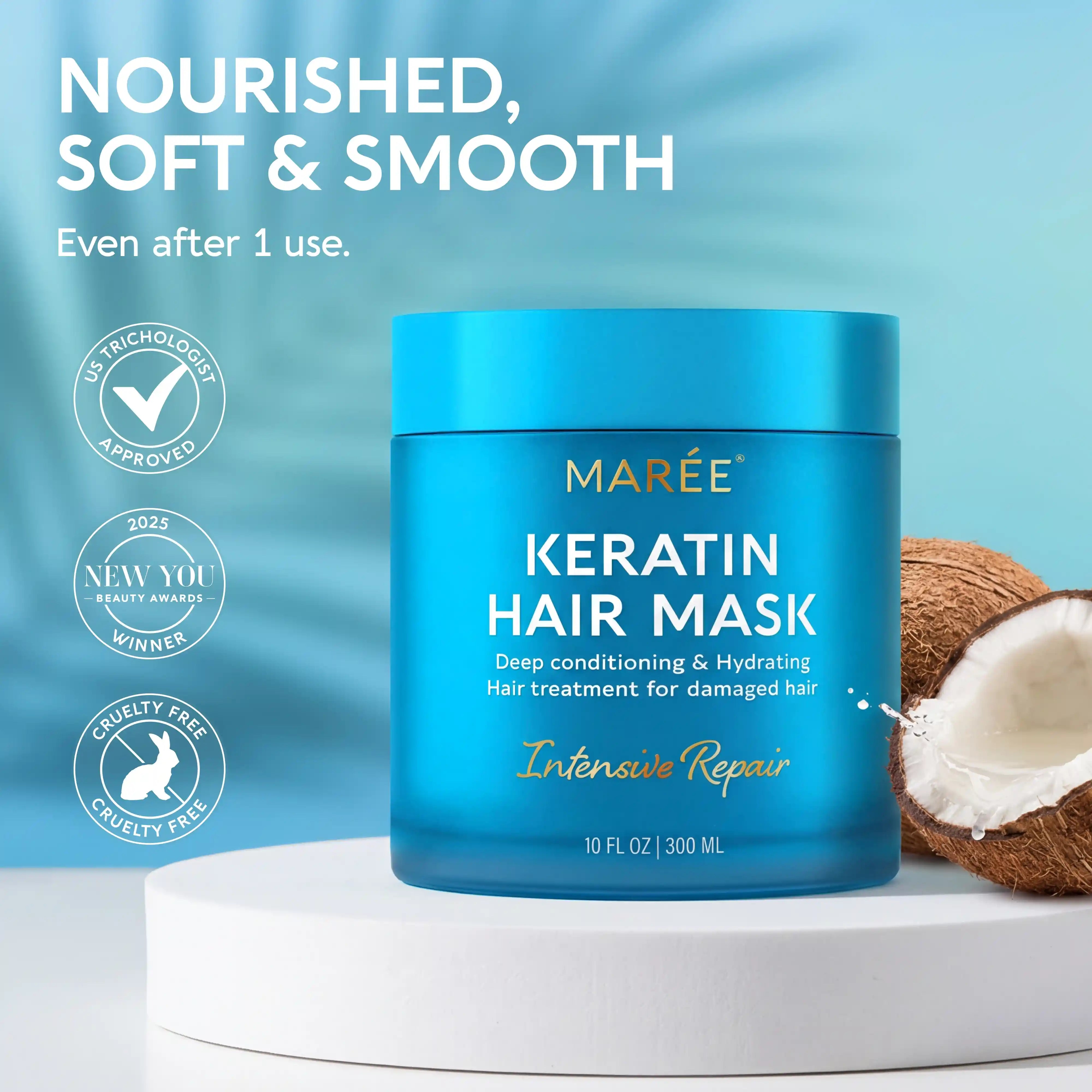 MAREE Keratin Mask for Damaged Hair