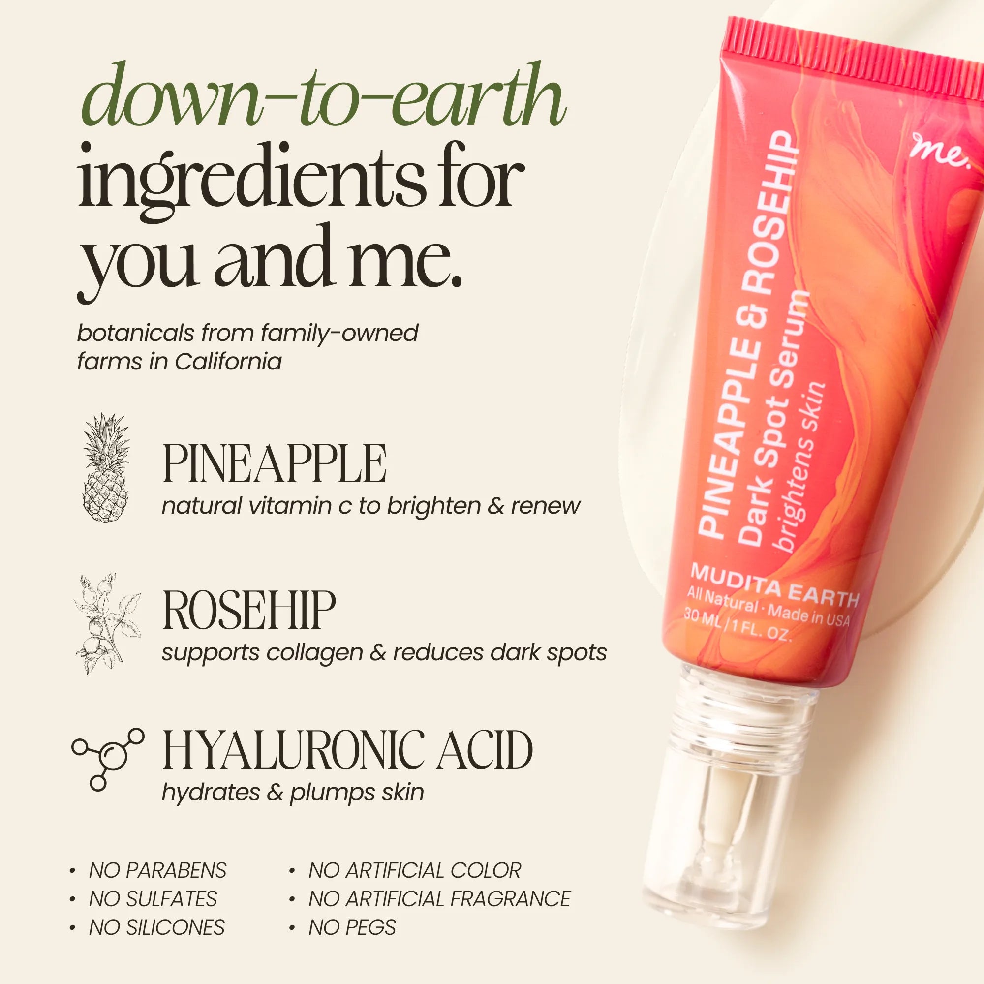 Pineapple & Rosehip Vitamin C Serum