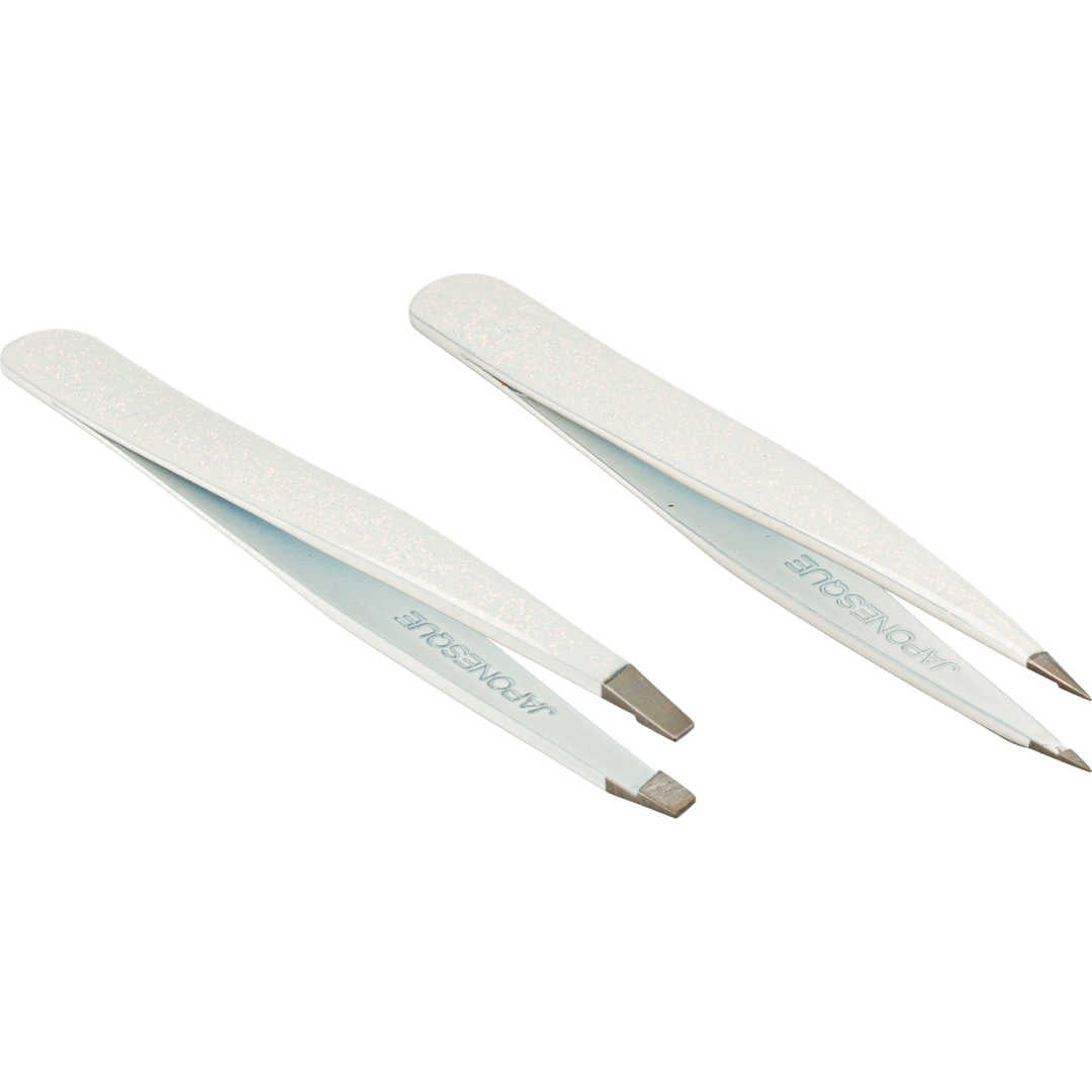 JAPONESQUE Slant & Point Tweezers Natural Shimmer