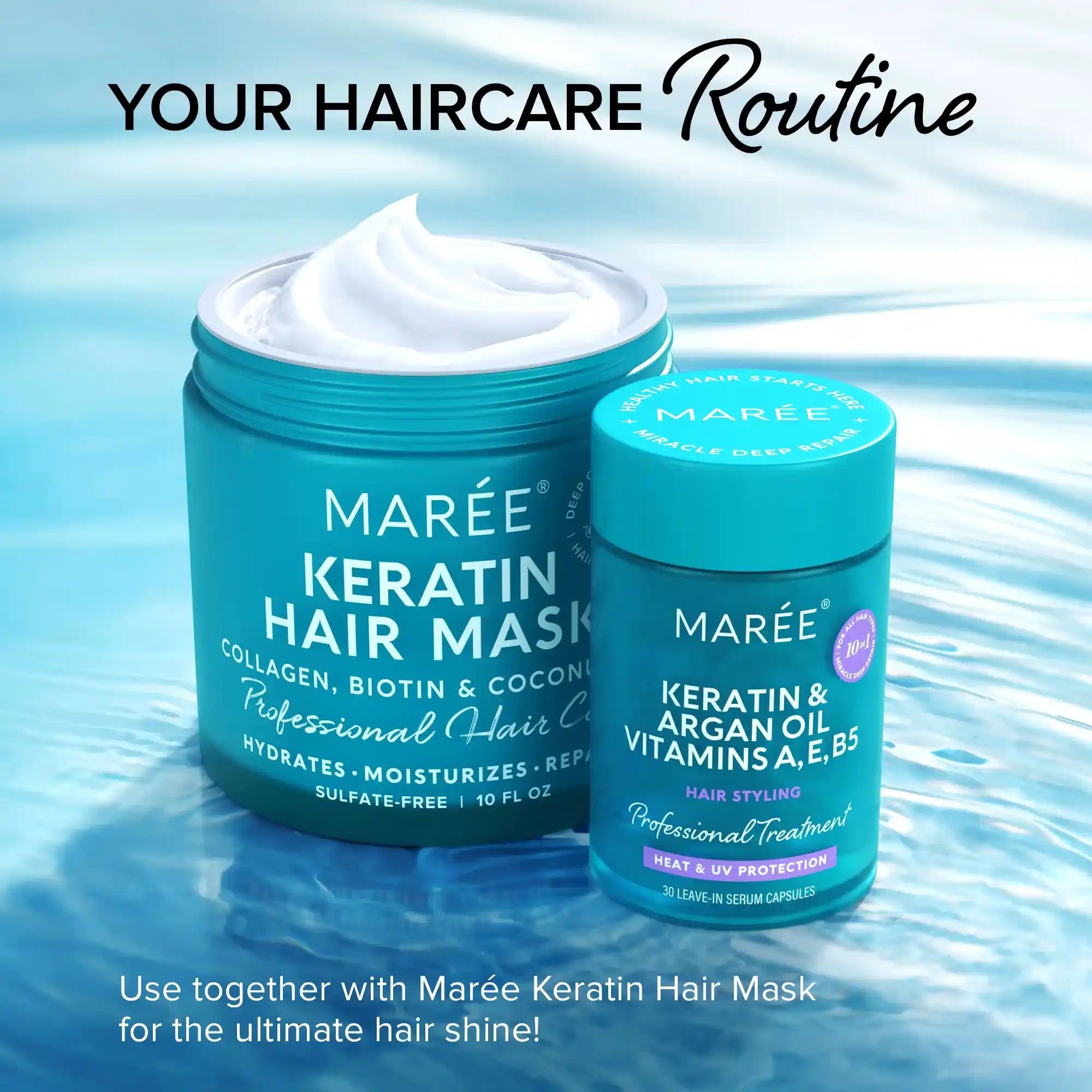 MAREE Oil Capsules For Frizzy Hair