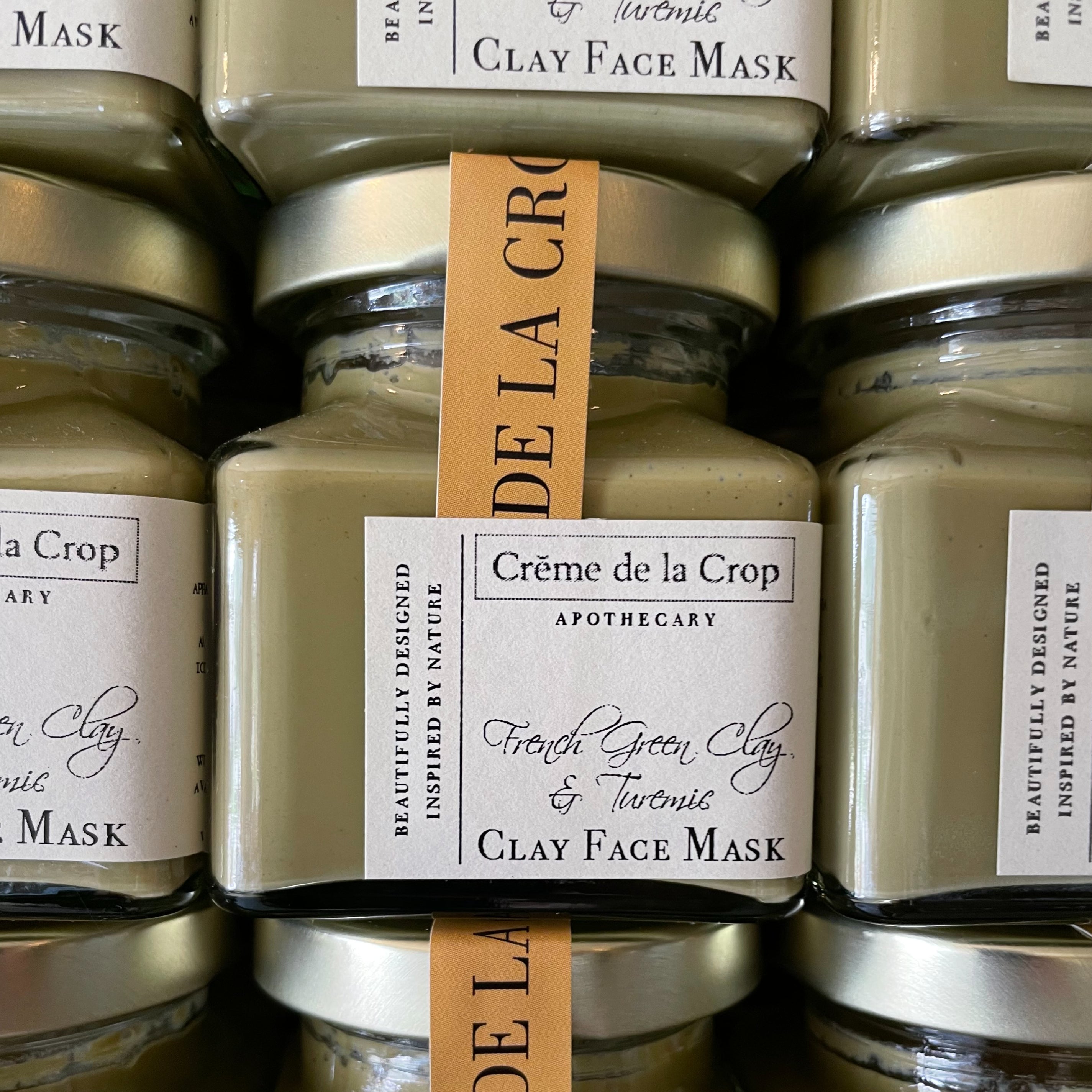 Face Mask - French Clay & Turmeric (Brighten)