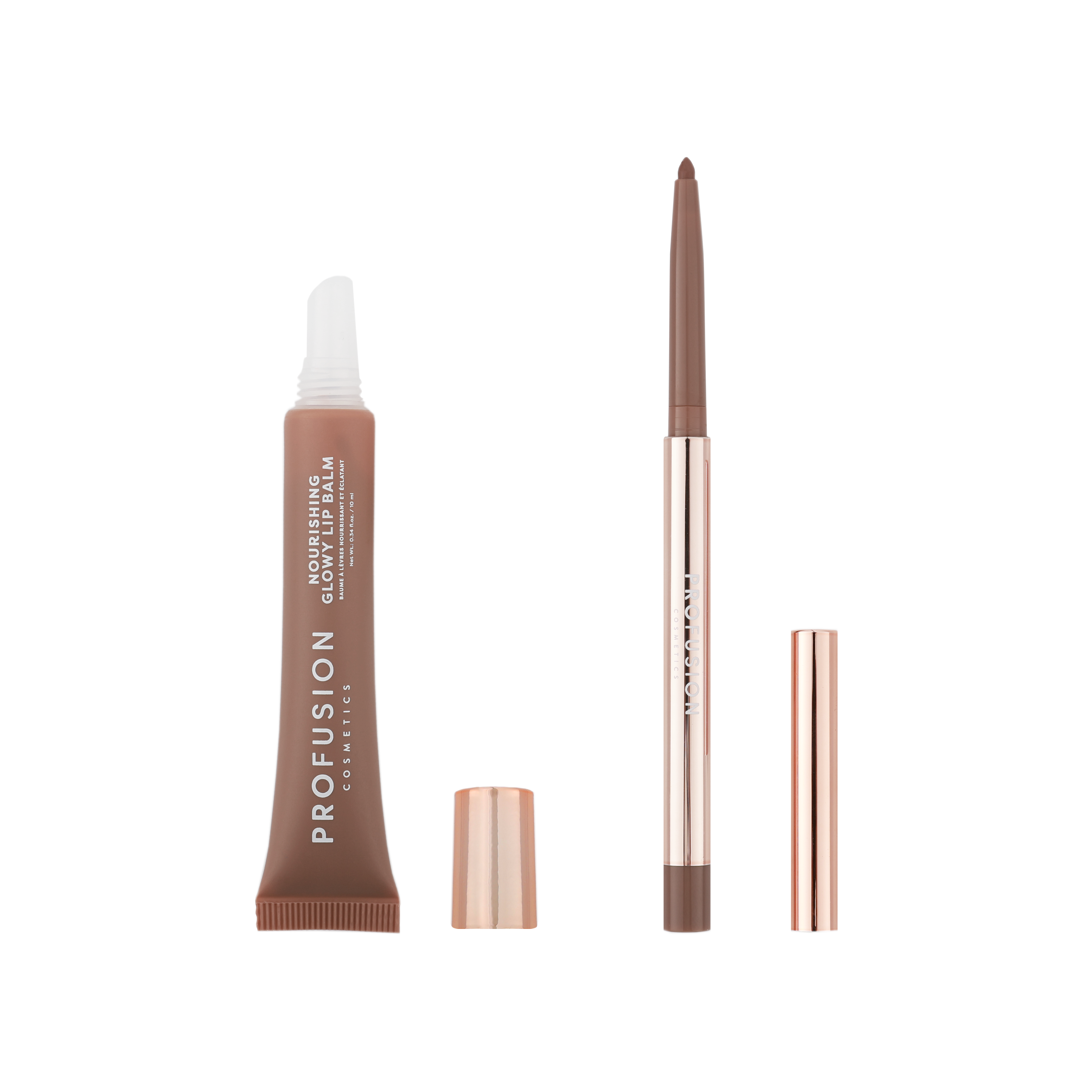 Lip Treat Duo Soft Matte Creamy Lip Liner & Nourishing Glowy Lip Balm