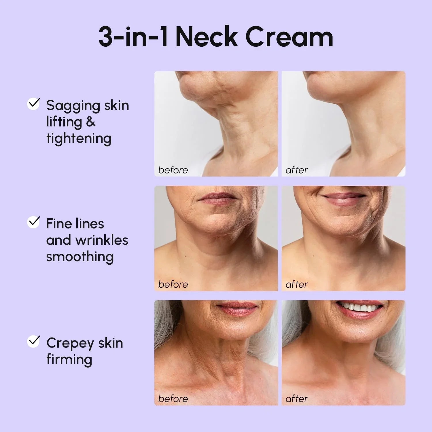 MAREE Pro-Retinol Neck Lifting Cream Massager