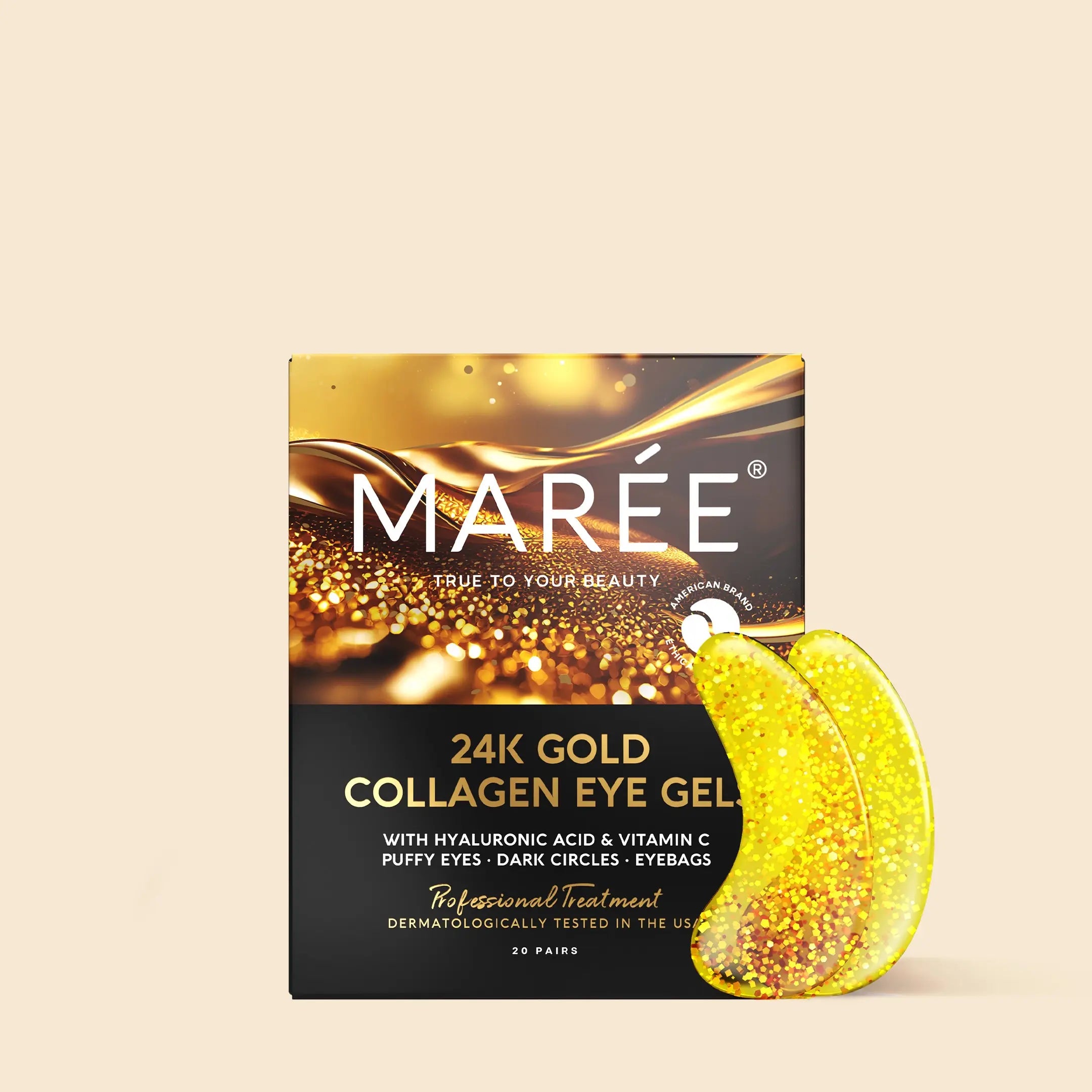 MAREE 24K Gold Anti-Aging Eye Patches