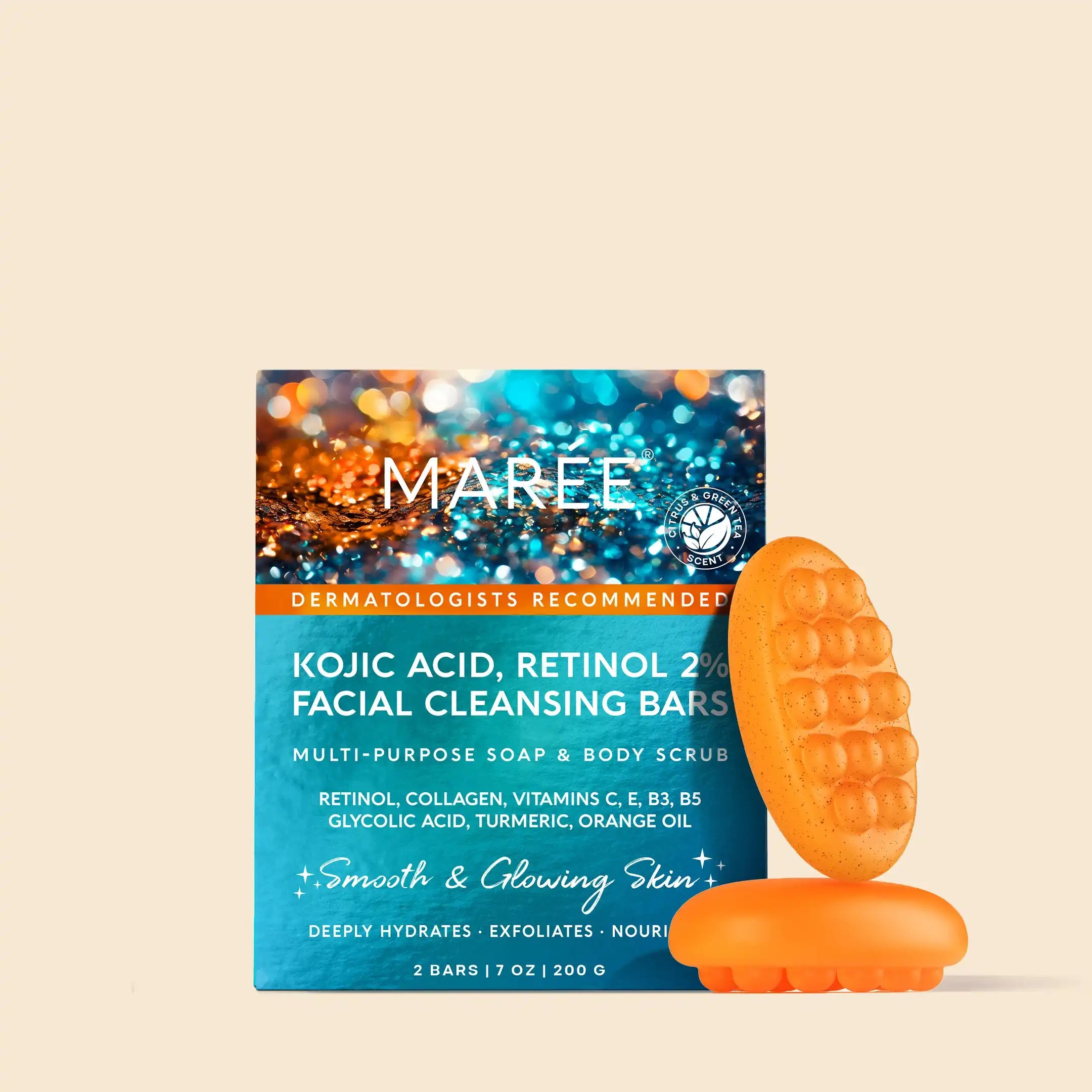 MAREE Turmeric Kojic Soap & Scrub