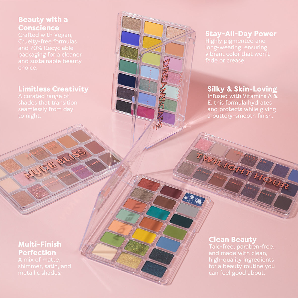 PROFUSION Artistry 21 Shade Palette - Twilight
