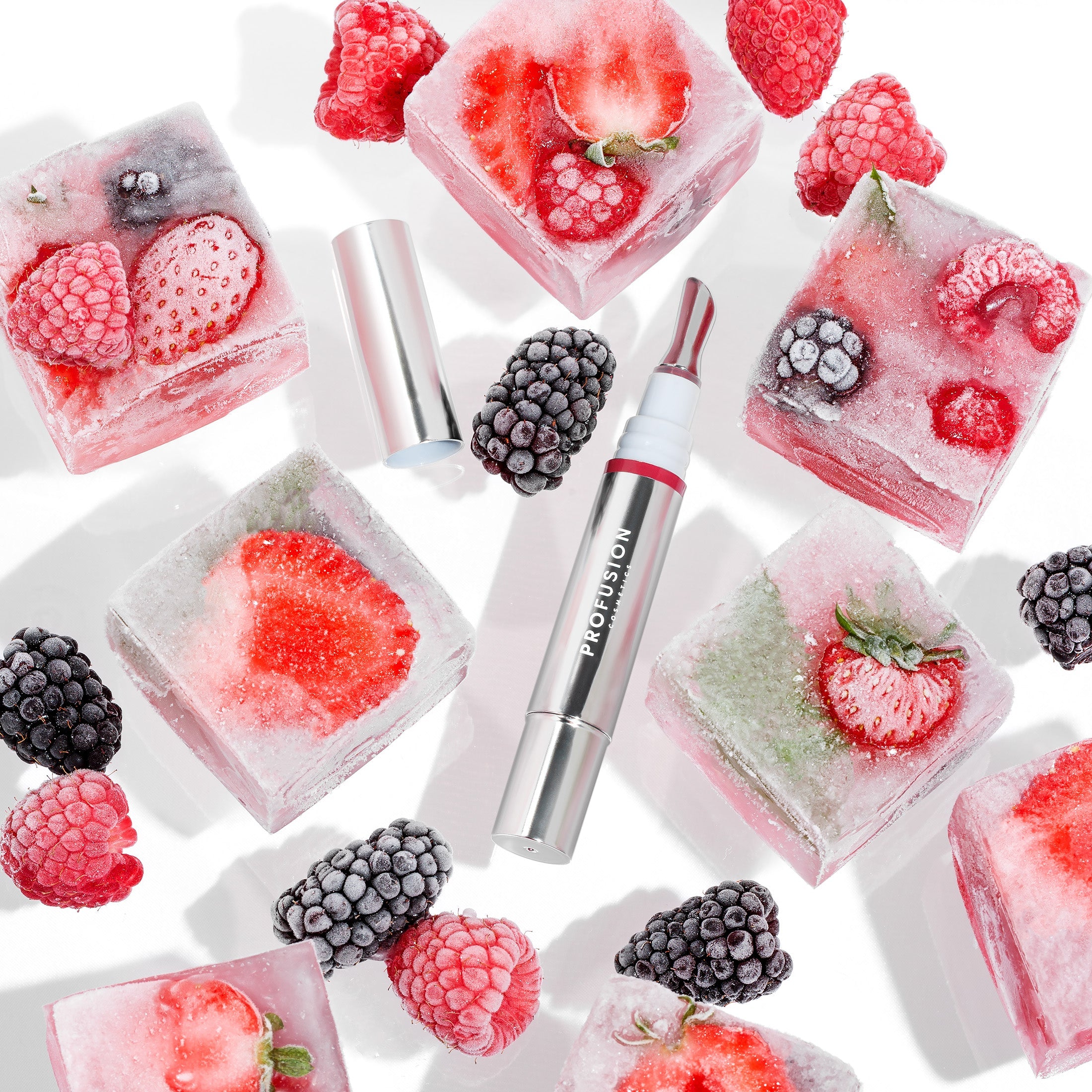 PROFUSION Frosted Kiss Cooling Plumping Lip Gloss