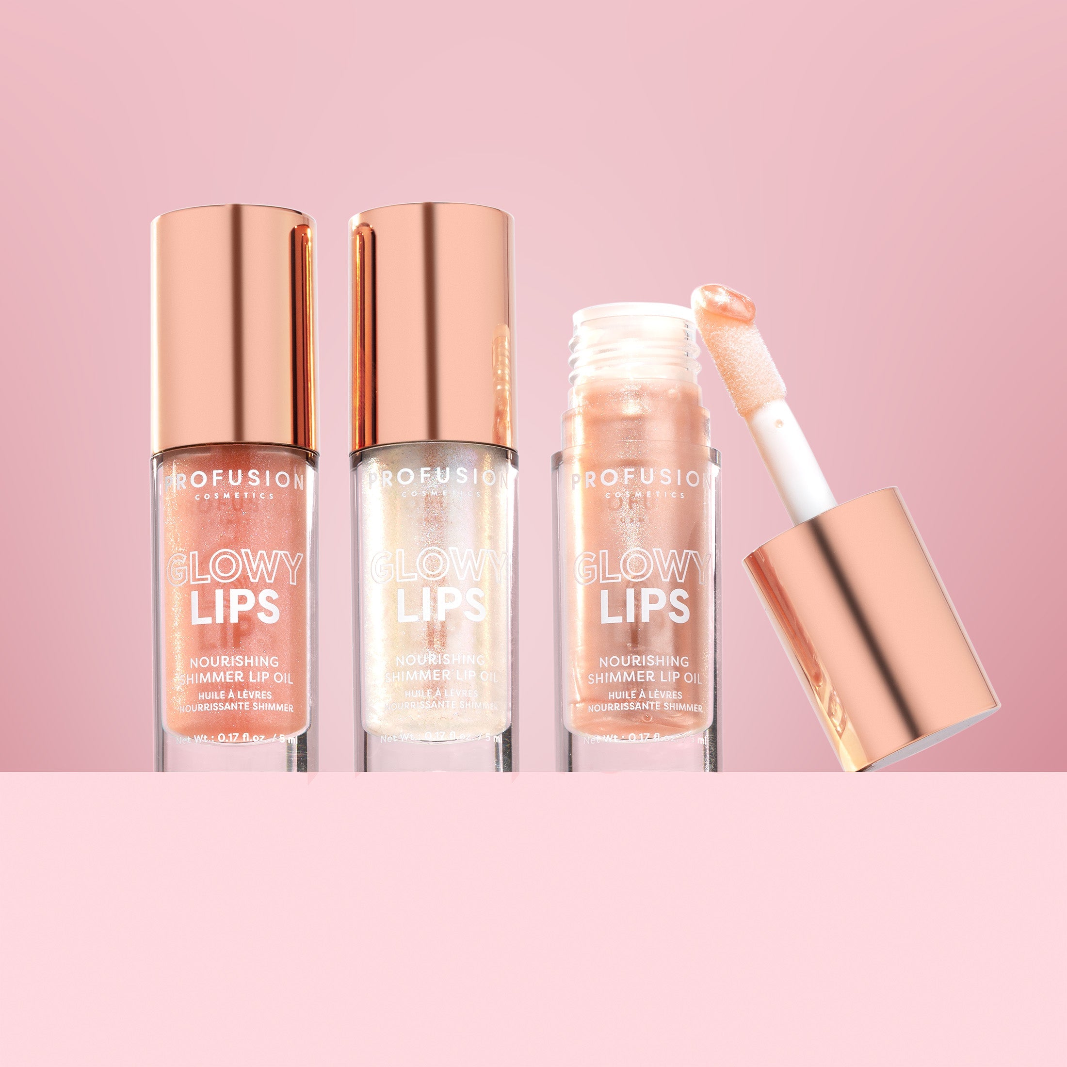 PROFUSION Glowy Lips Nourishing Shimmer Lip Oil