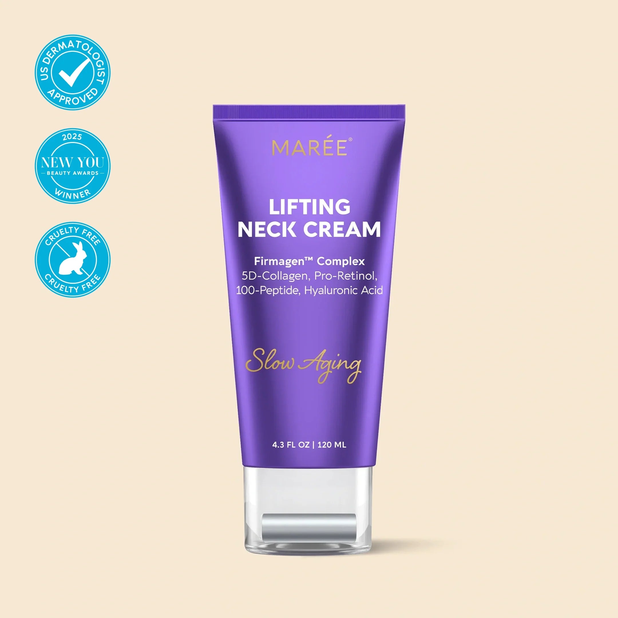 MAREE Pro-Retinol Neck Lifting Cream Massager