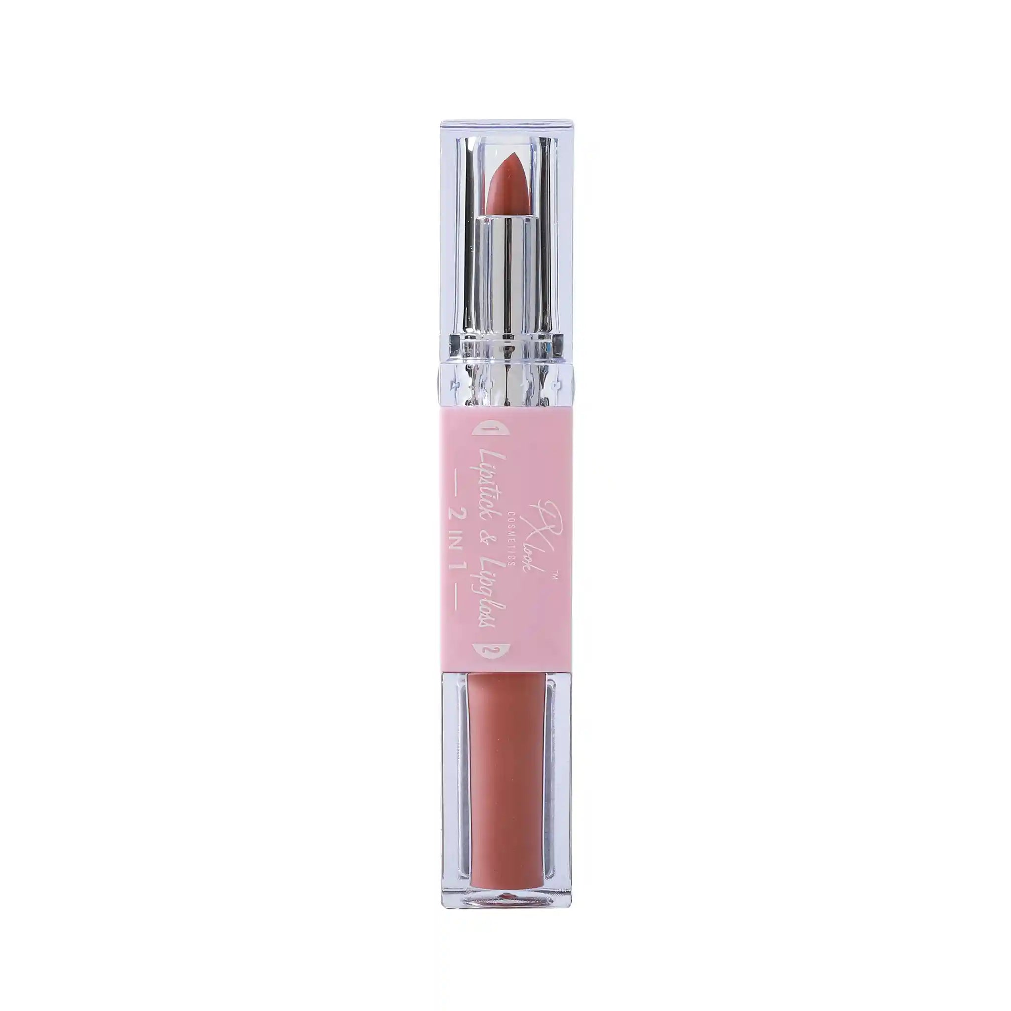 2-in-1 Lipstick and Lip Gloss Combo