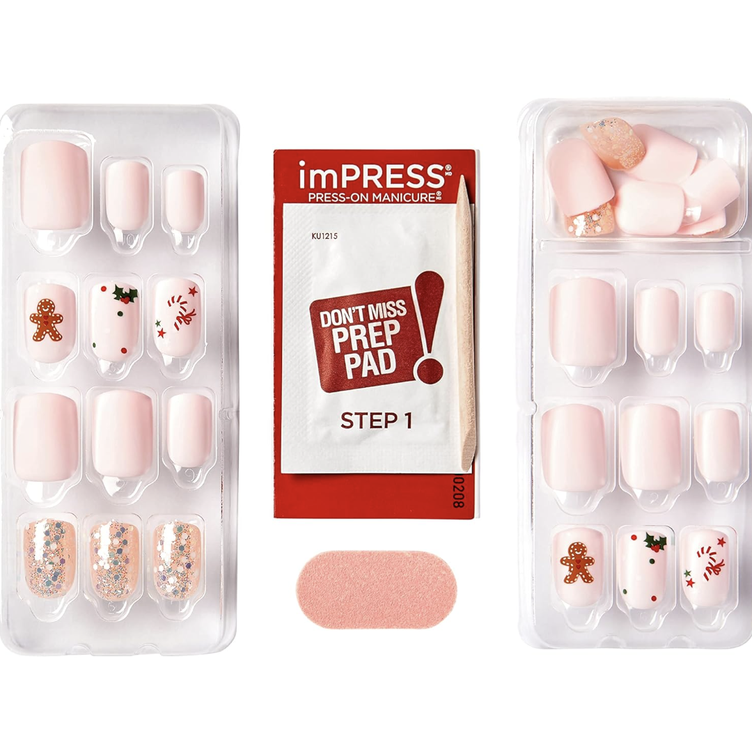 imPRESS Press-On Manicure Limited Christmas Edition 30 Press-On Nails