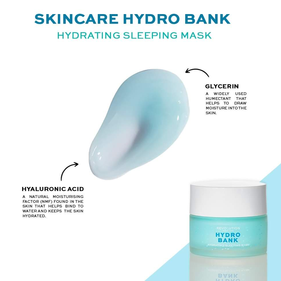 REVOLUTION Hydro Bank Hydrating Sleeping Mask