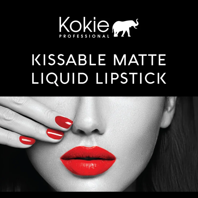 KOKIE Cosmetics Kissable Lápiz labial líquido mate