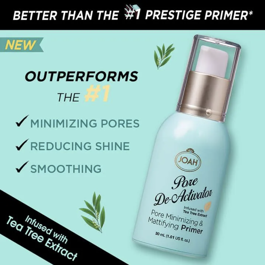 JOAH Beauty Pore De-Activator Pore minimizing & Mattifying Primer 