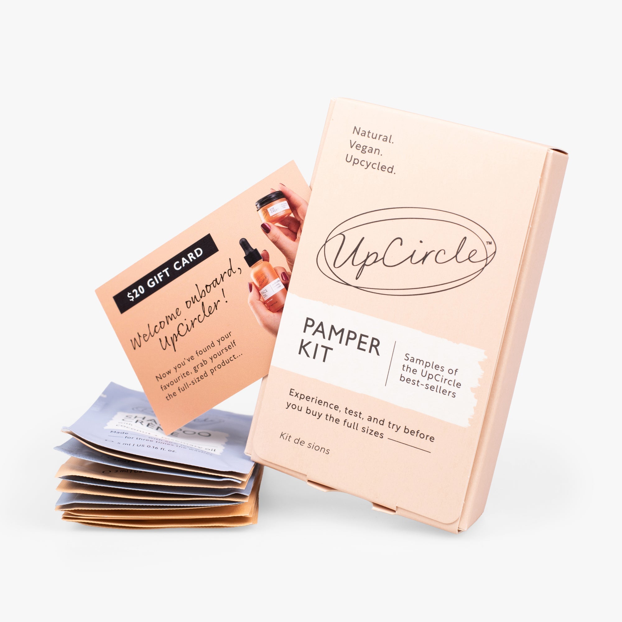 UPCIRCLE "Pamper + Gift" Skincare Kit
