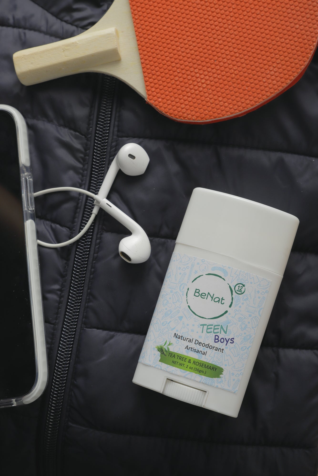 BENAT All-Natural Deodorant for Kids & Teens