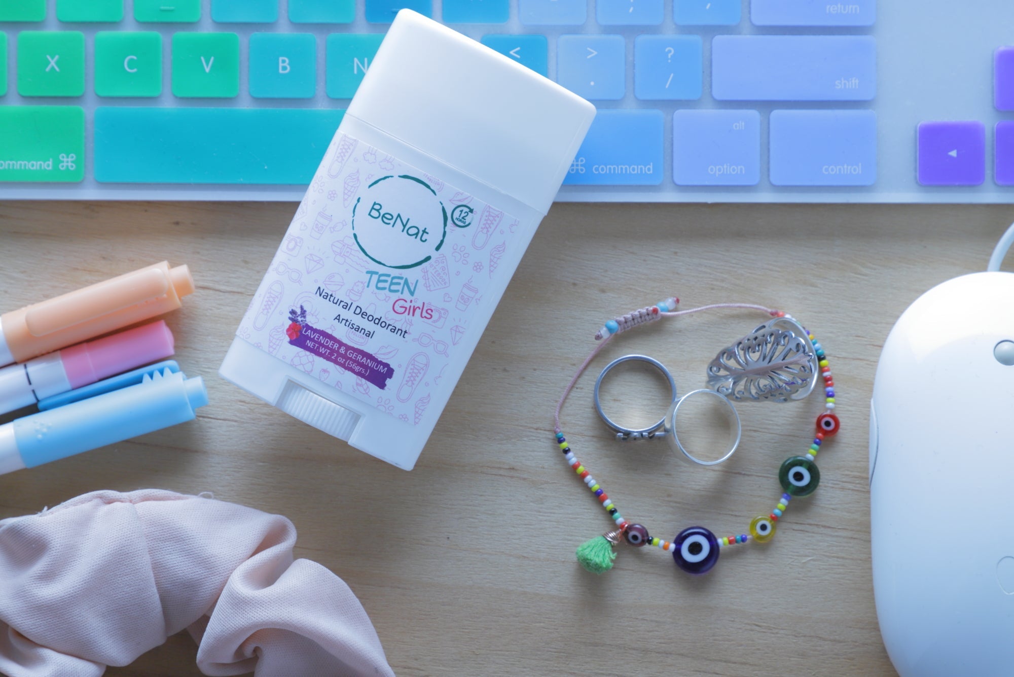 BENAT All-Natural Deodorant for Kids & Teens