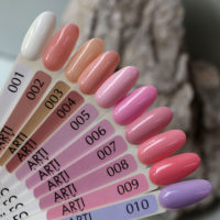 KOMILFO ARTILUX 001 NAIL REGULAR POLISH(NOT A GEL)(WHITE, ENAMEL), 8 ML (WITH A THIN BRUSH) 222000