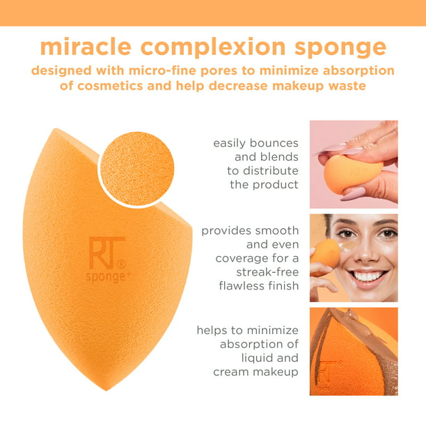 REAL TECHNIQUES Miracle Complexion Sponge (2pcs)