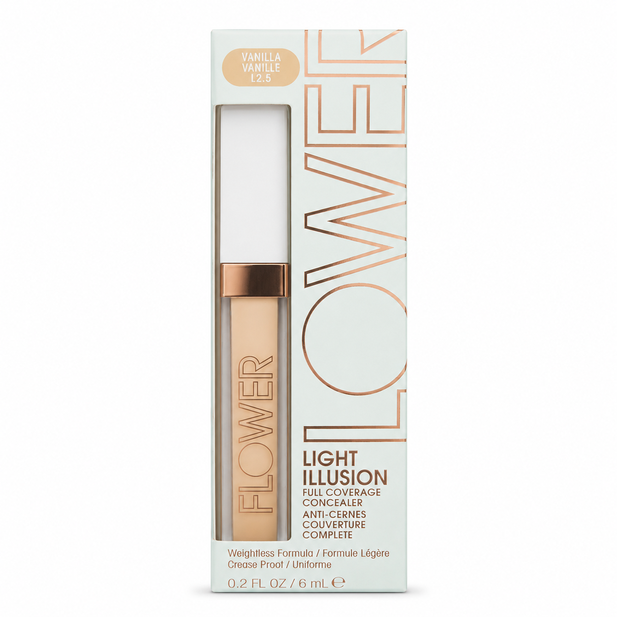 FLOWER BEAUTY Corrector de cobertura total Light Illusion